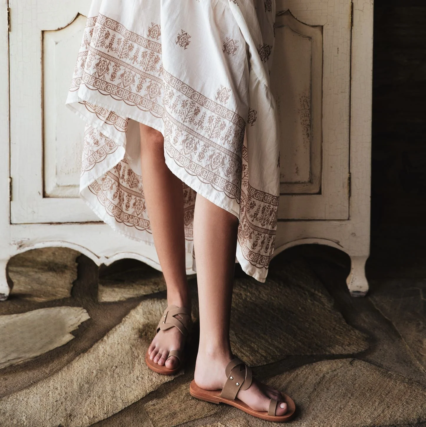 Style your looks with Greek handmade sandals