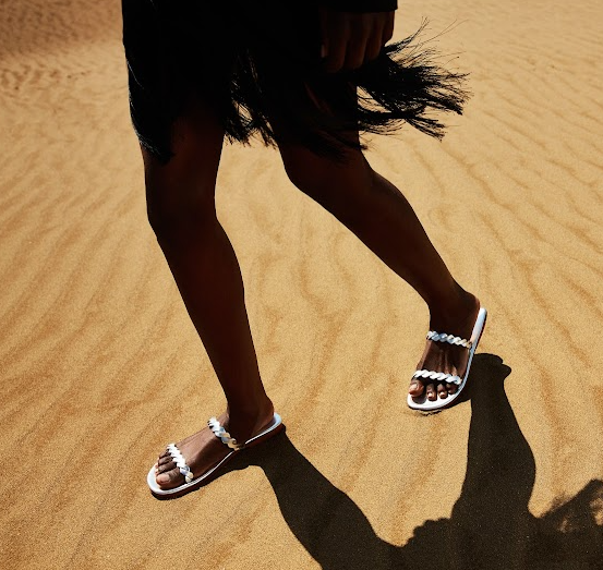 Why and how to wear authentic Greek silver sandals