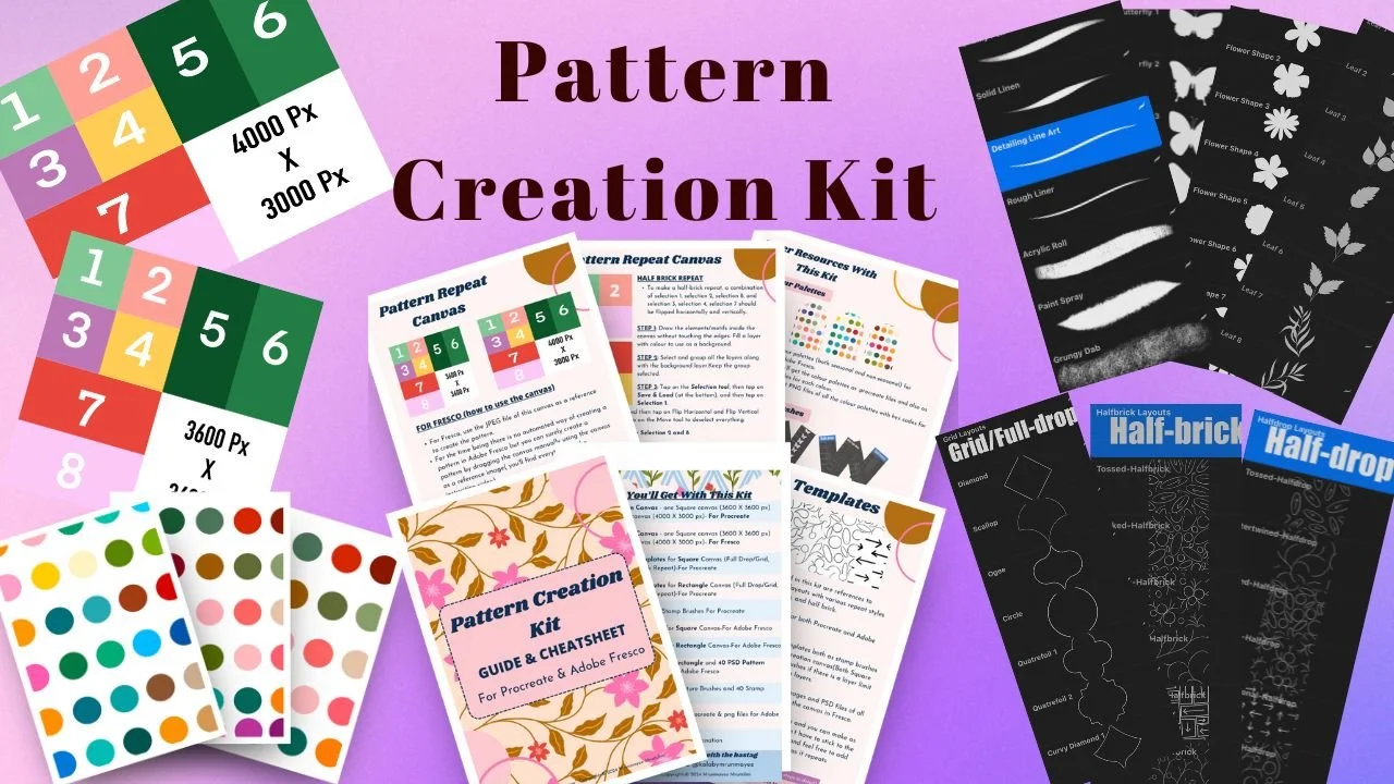 Pattern Creation Kit — Kala By Mrunmayee - Surface Pattern Designer ...