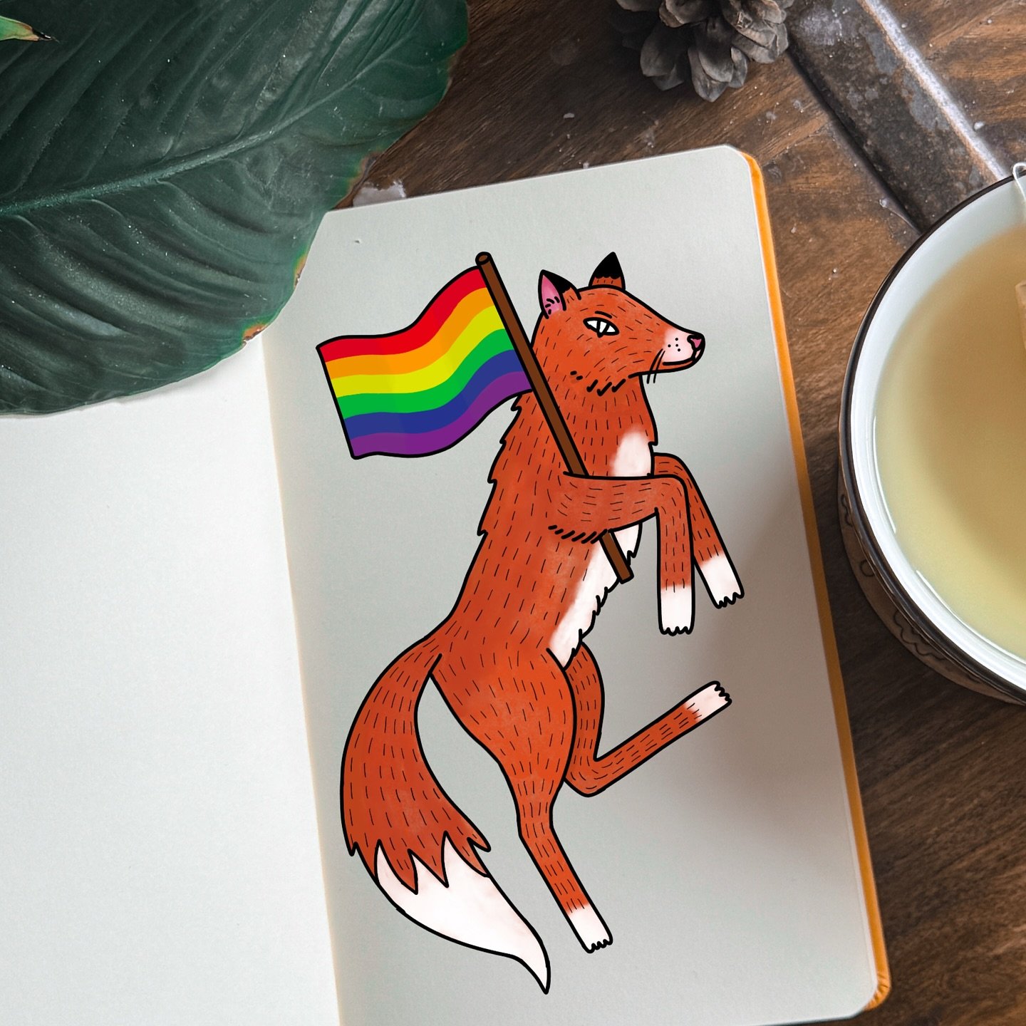 🏳️&zwj;🌈 LGTBTQ+ foxes 🦊

I am the one with the pink, yellow and blue!
Can't wait to have these stickers and keychains for #twitchcon2025 💖 Feel free to share if some of these flags is one for you 💖

//
#art #lgtbtq #foxes #myart #cilelaak #draw