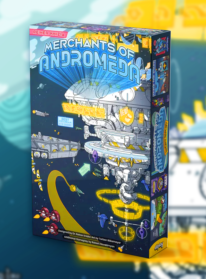 MERCHANTS OF ANDROMEDA </br>A scifi trading game.