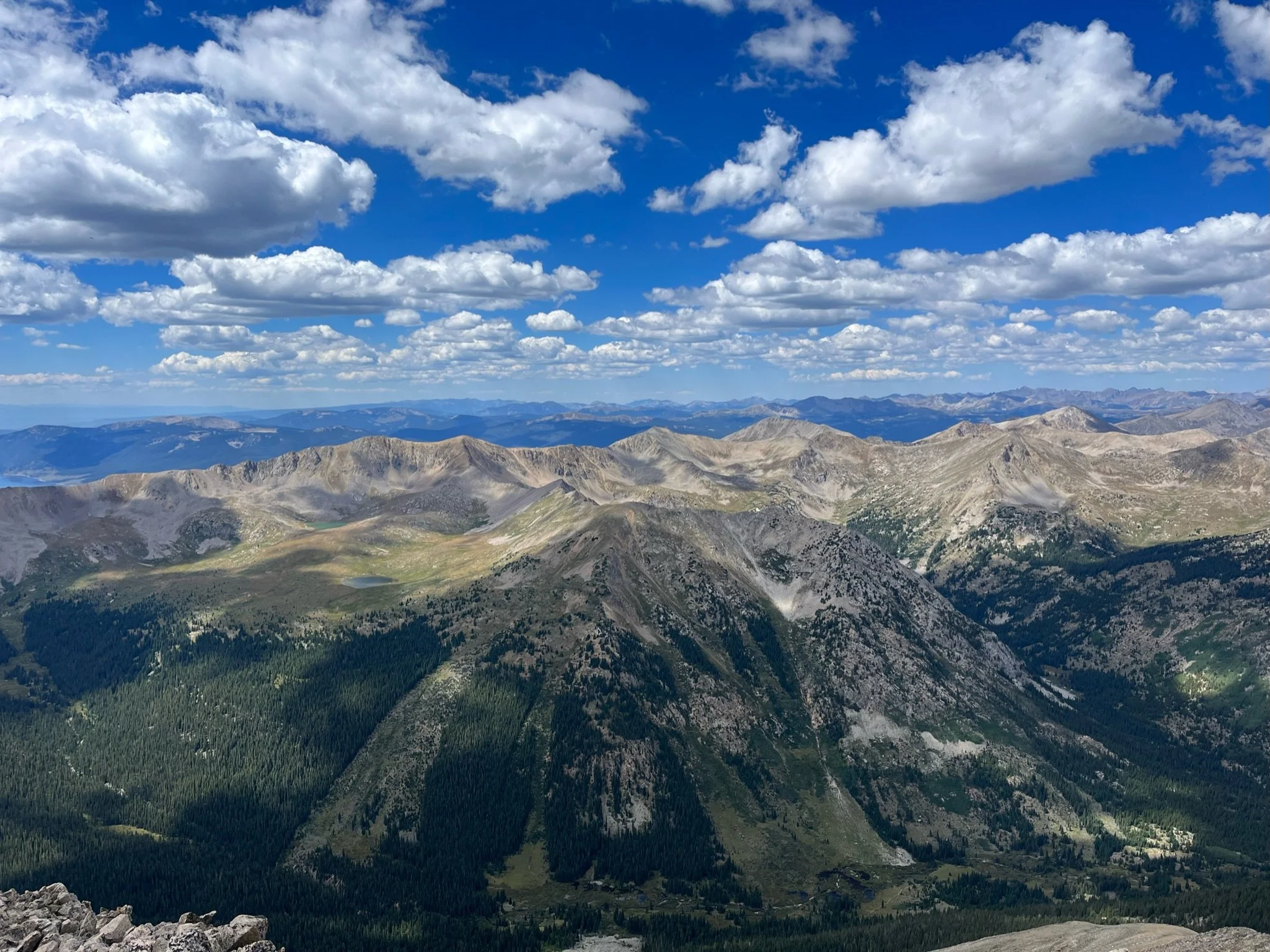 Where to Look When Climbing a Mountain