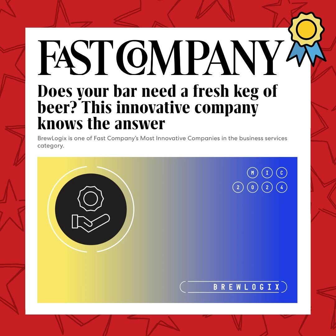 Join us in giving a round of applause to #RGClient @brewlogix for their outstanding achievement as one of @fastcompany&rsquo;s Most Innovative Companies of 2024! Beating out thousands of other businesses worldwide, the draft beverage technology compa