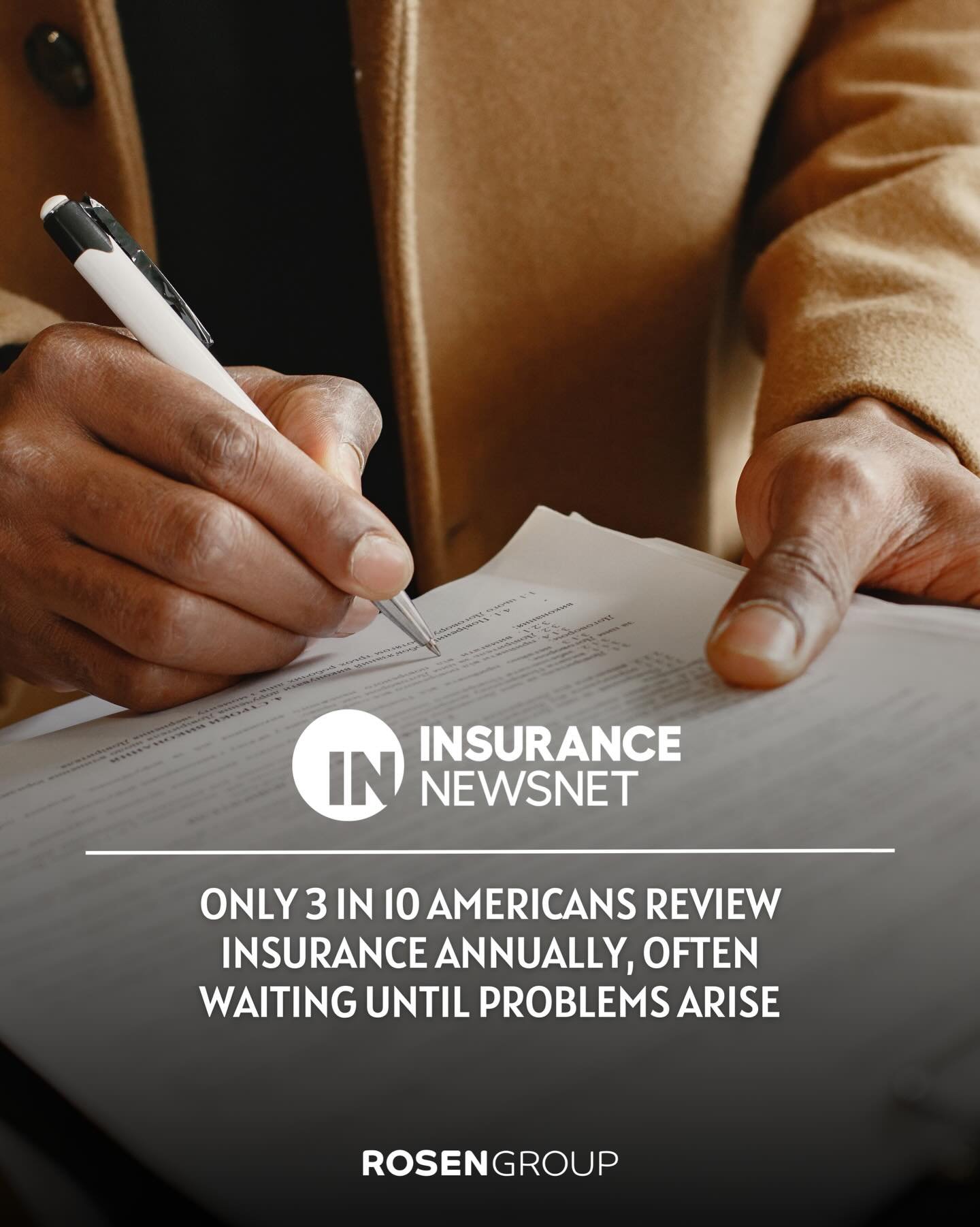 Curious how Americans really manage their insurance? 🤔

New research from #RGClient @independent_agents (Big &ldquo;I&rdquo;) reveals that most people only review their coverage when something goes wrong. Only 31% do it each year, even though 88% sa