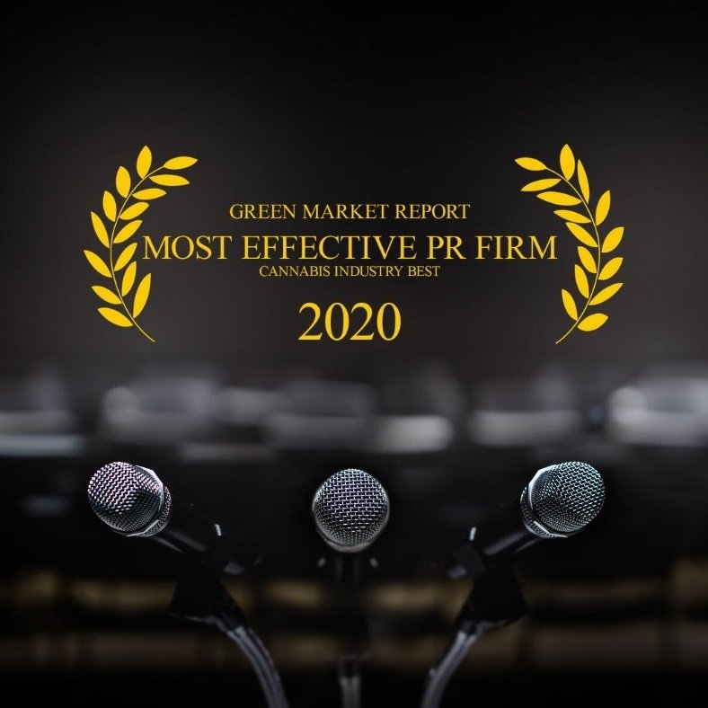 Green Market Report - Most Effective PR Firm 2020 Award