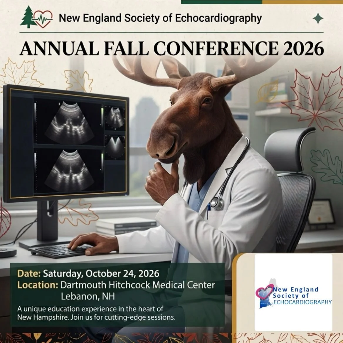 It&rsquo;s gonna be Fall Y&rsquo;all❗️🫎❗️🫎❗️
We are just about 3 months away from our 2026 Fall Conference! After all the excitement of the ASE scientific Sessions we are getting things in place for our Autumnal Echocardiography Extravaganza and yo