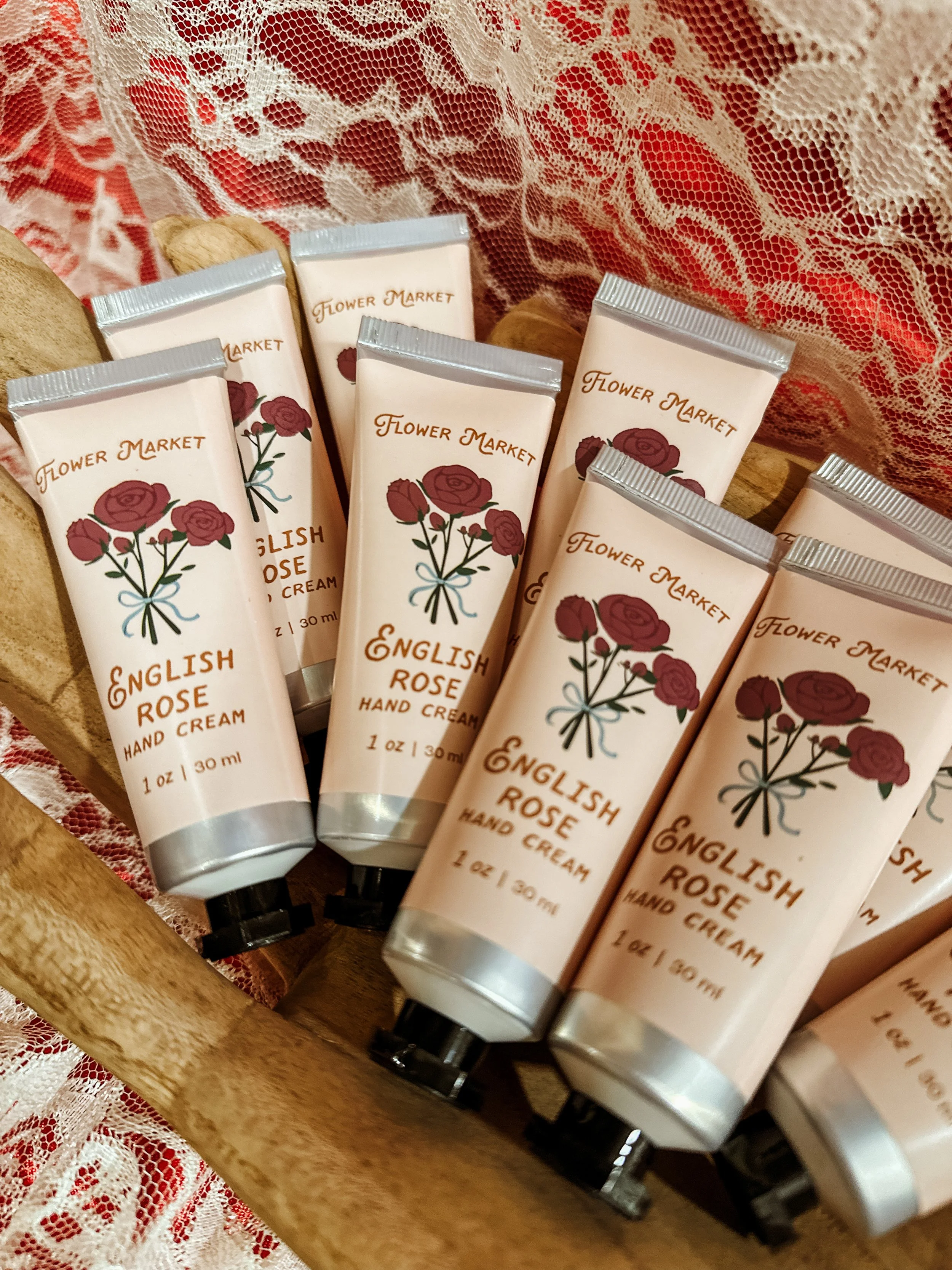 English Rose Hand Lotion- travel size