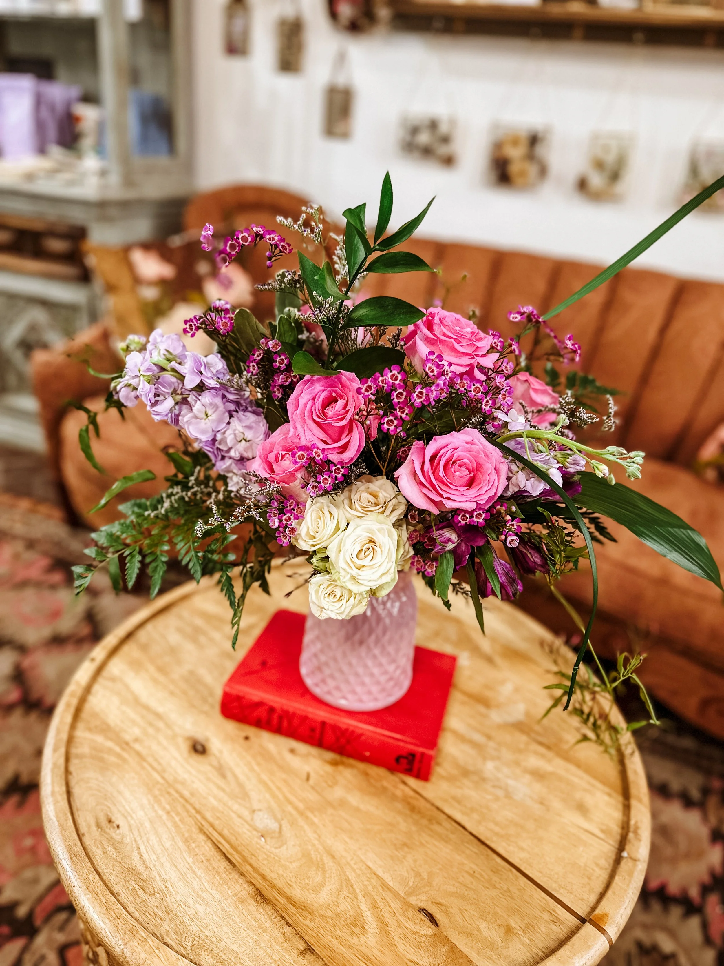 Blushing Valentine Floral Arrangement