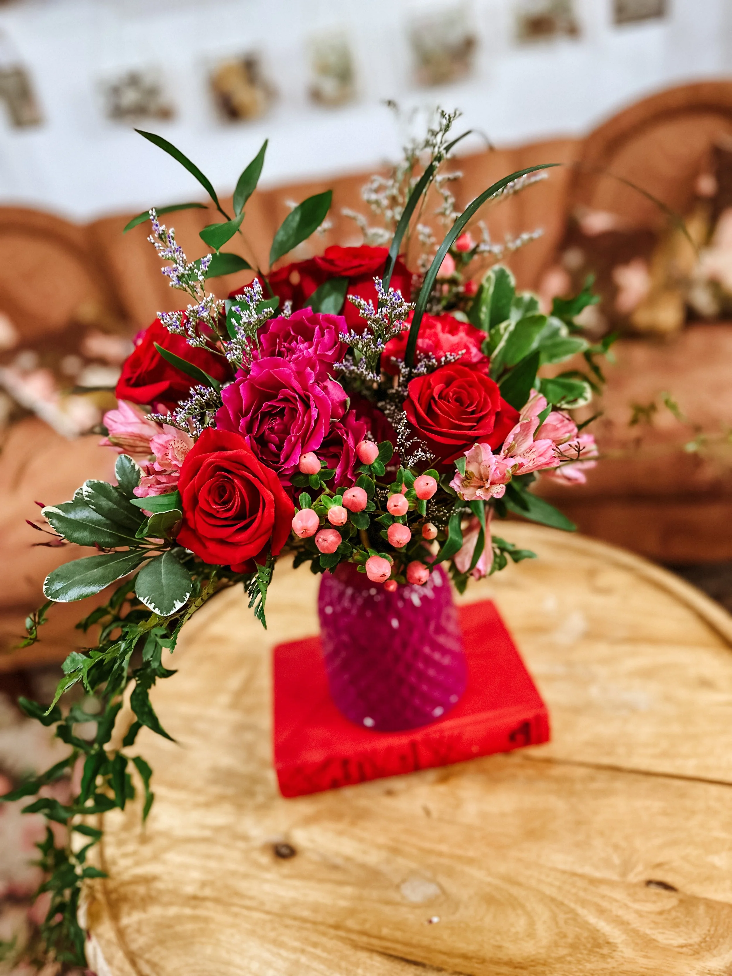 True Love Blooms Valentine’s Day Floral Arrangement