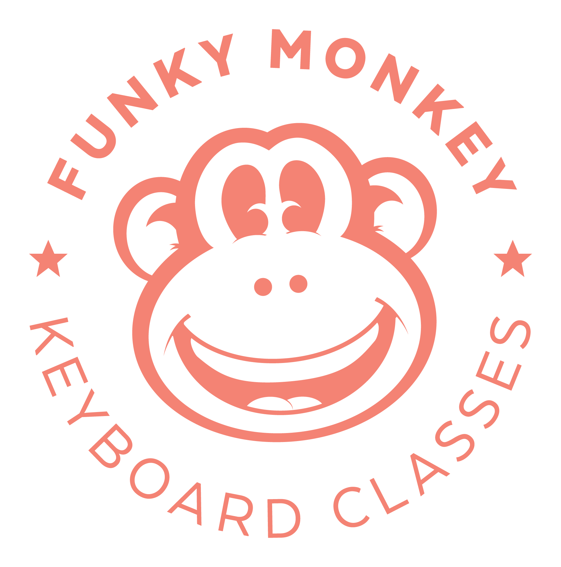 Funky Monkey Keyboard Classes logo