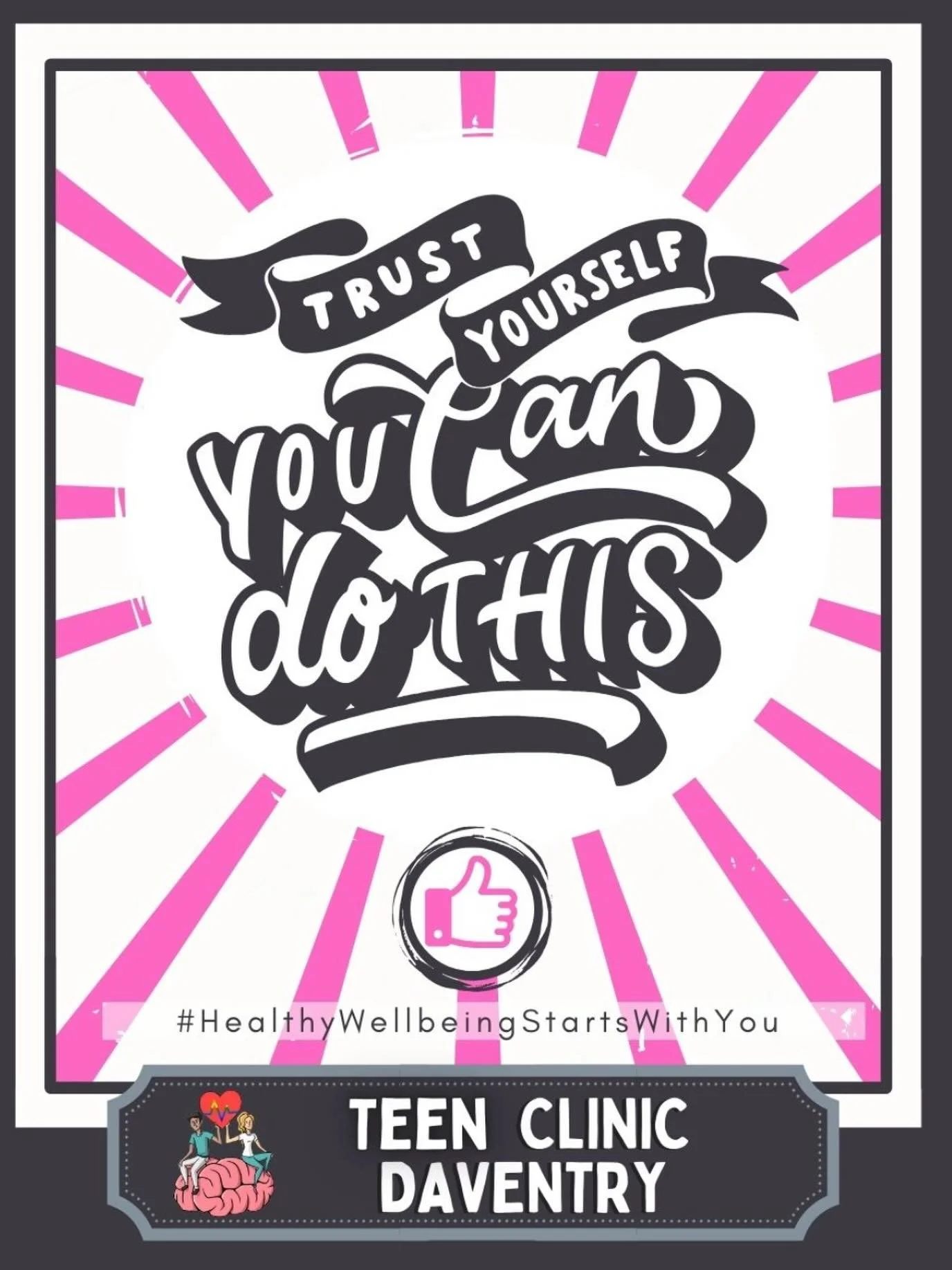 💪🏻you can do this #mentalhealthquotes #teenclinic #daventry