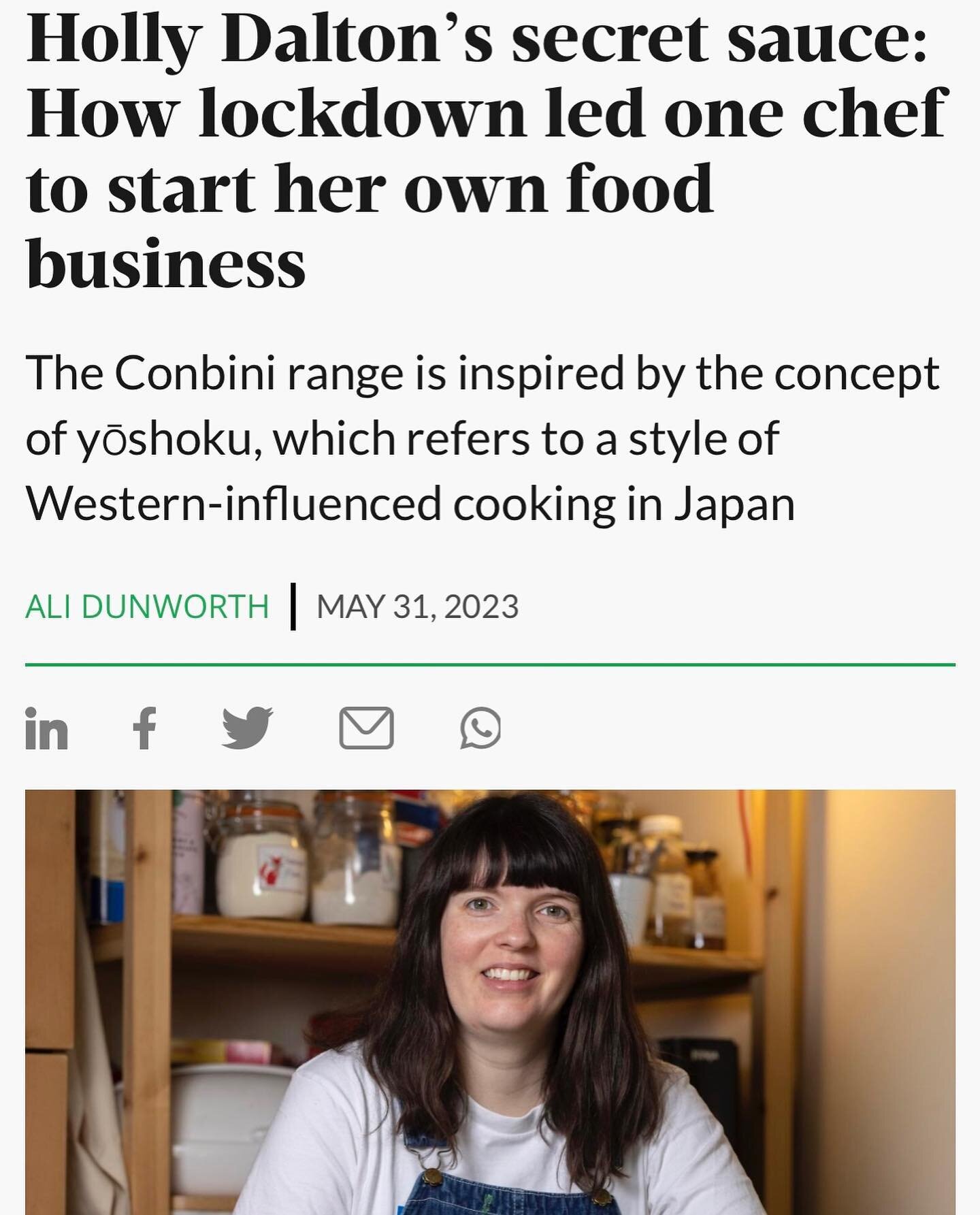 Delighted with this write up by @alidunworth in the Sunday Business Post. Massive thank you for championing the Irish food scene as always! 🐕