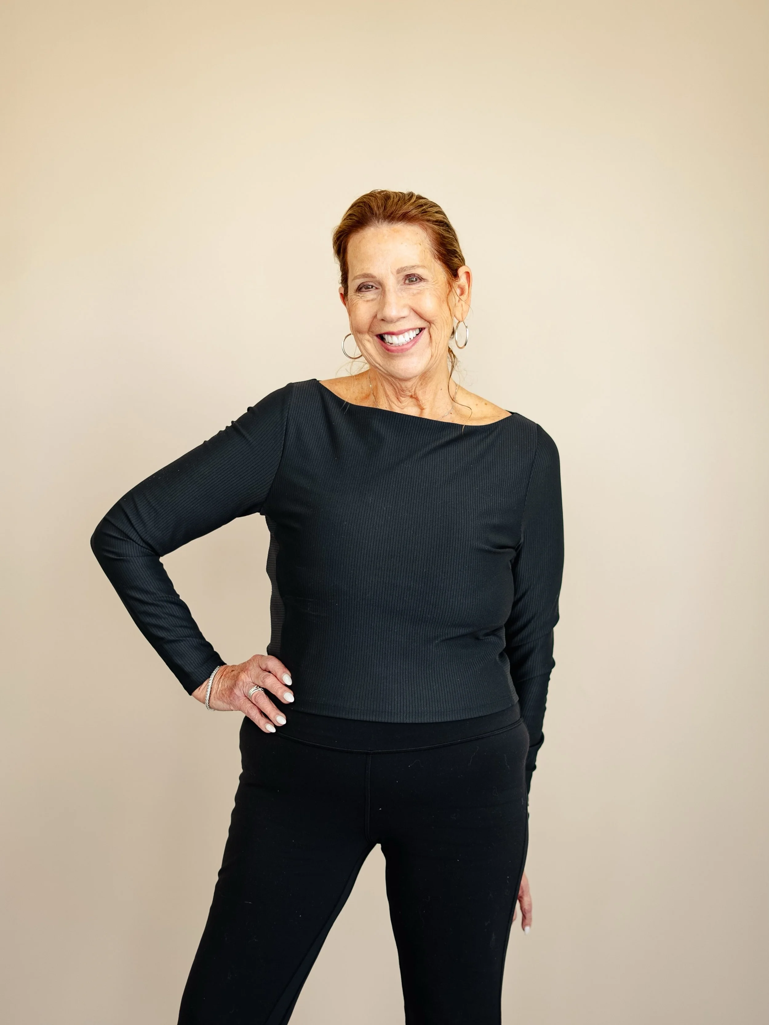 We all know her, Bonita, aka Mom. She was the one who first stumbled upon the infrared sauna experience. The one willing to take the risk, trust the vision, and jump in with 100% determination, courage, and heart.

She keeps the schedules running, ho