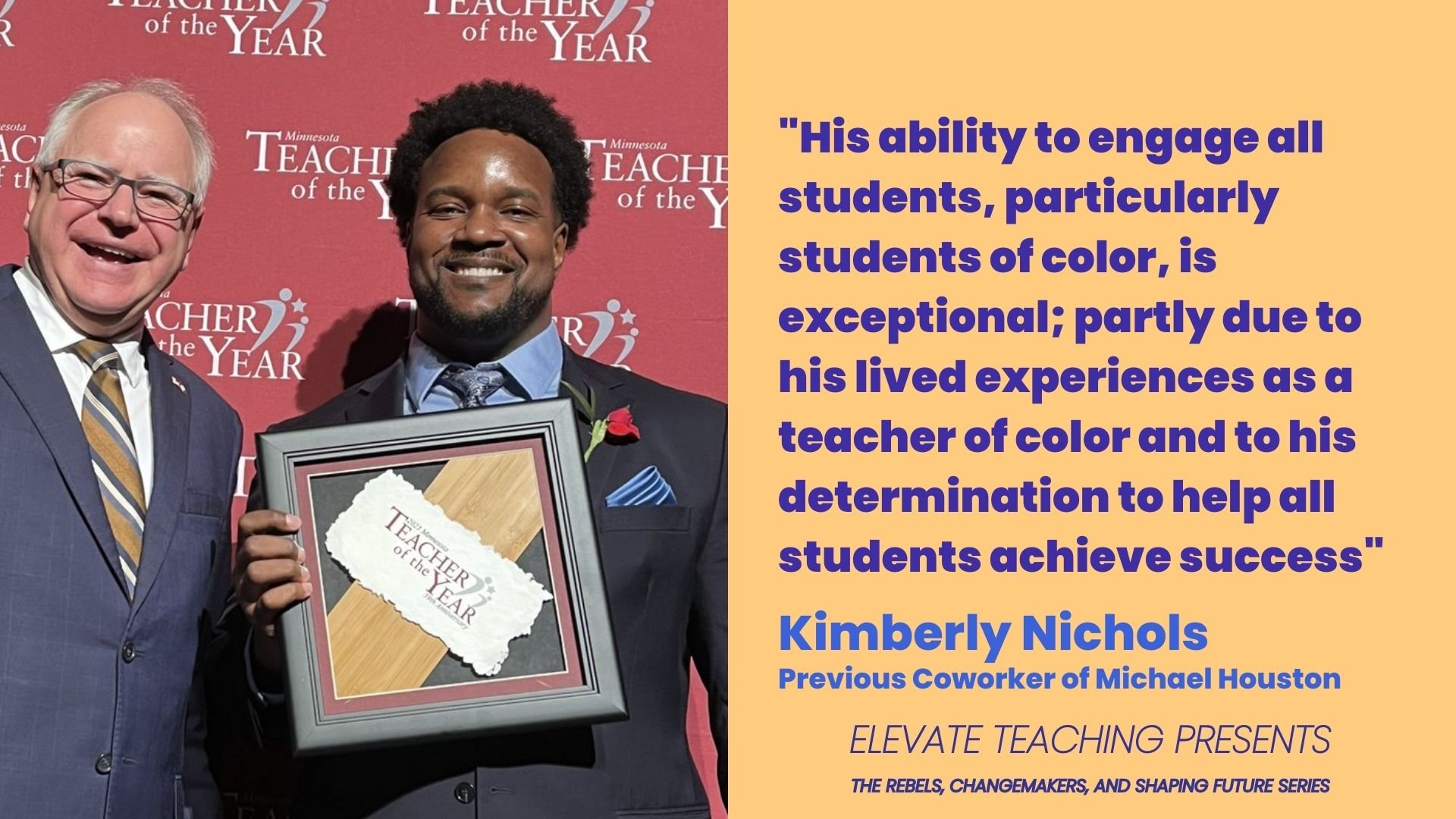 St. Paul Math Educator is Minnesota Teacher of the Year