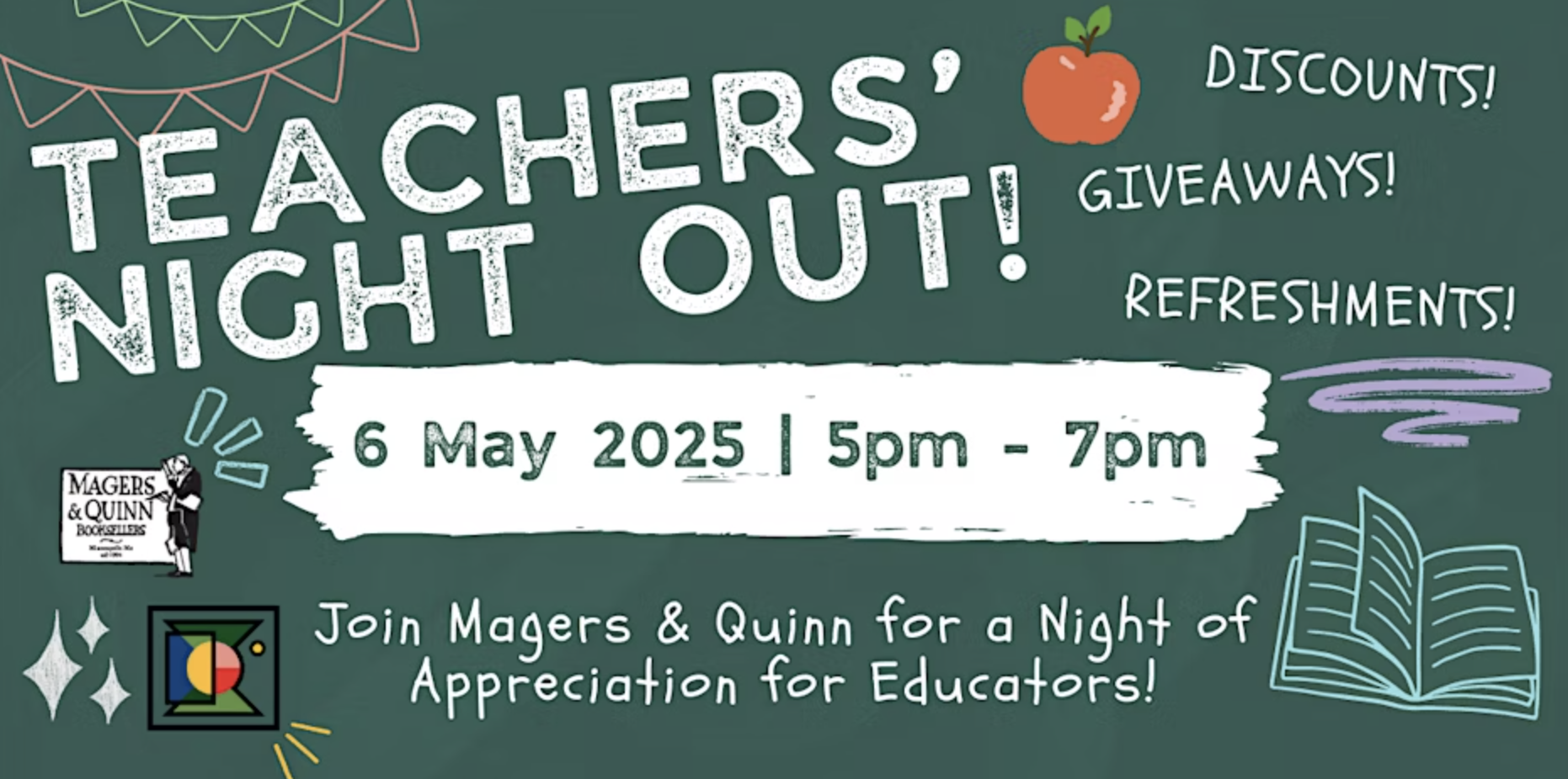 Teachers' Night Out at Magers & Quinn