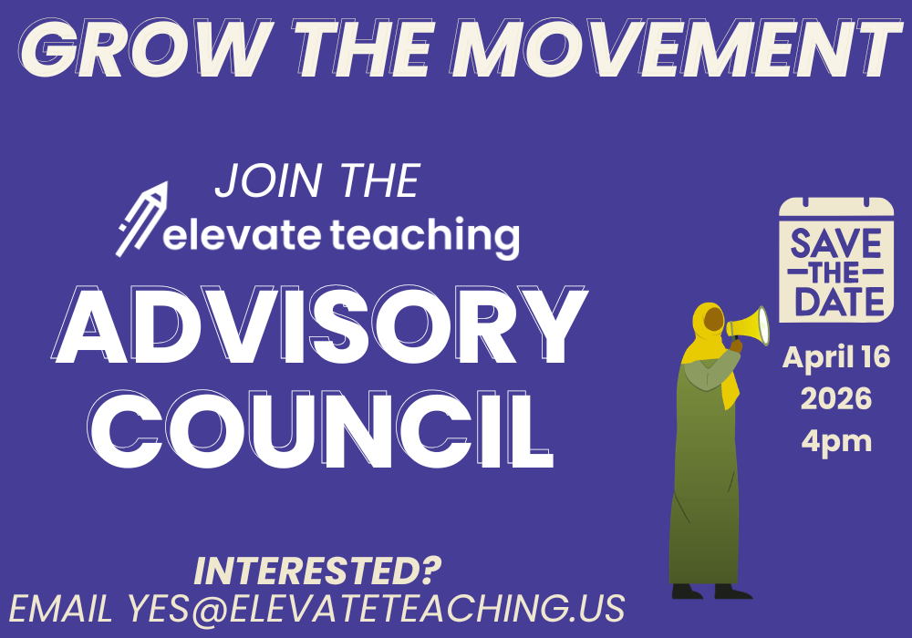 Elevate Teaching Advisory Council
