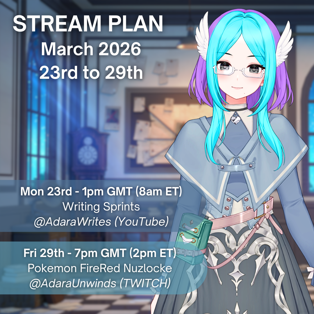 Stream Schedule Week: Mon 23rd March 2026