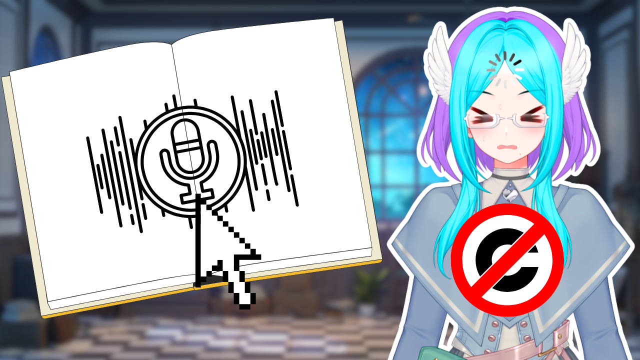 AI Narrated Audiobooks VS Copyright (April 26)