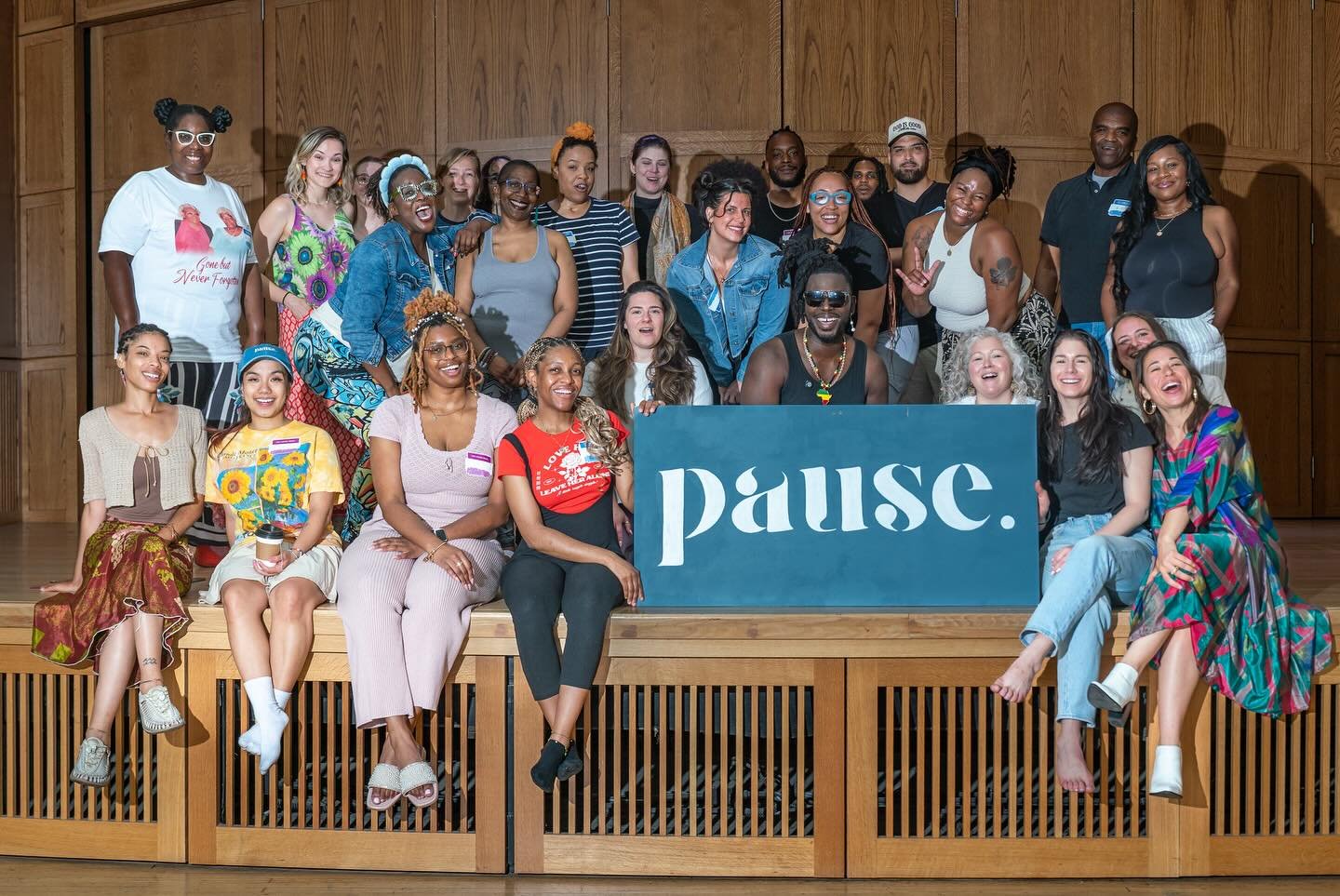 Making Pause history this past weekend✨

We took Pause to @pennmuseum and were able to leave our own imprint in history. It was a beautiful day spent creating, embracing and opening us all to what is possible.

Creating opportunities for folks to con