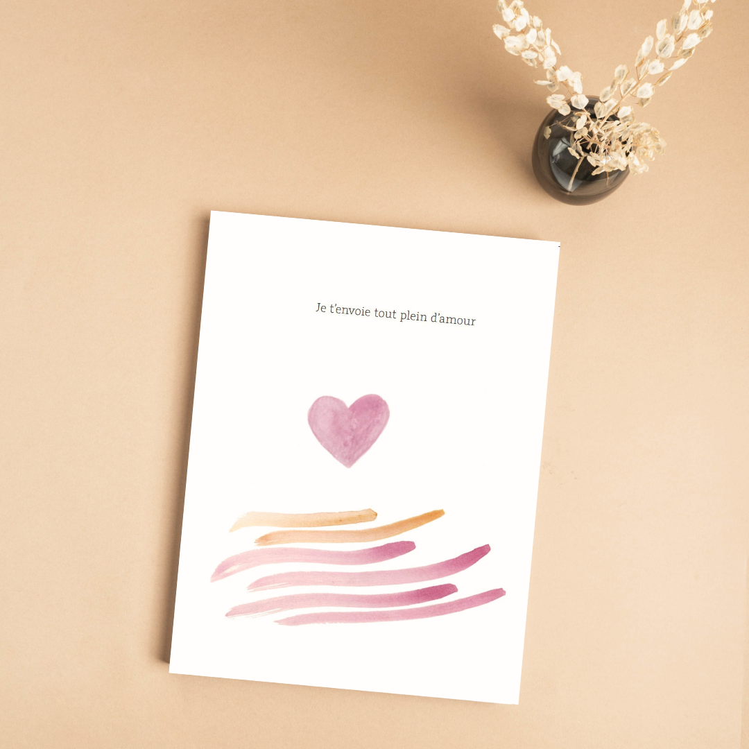 Carte Tout plein d'amour