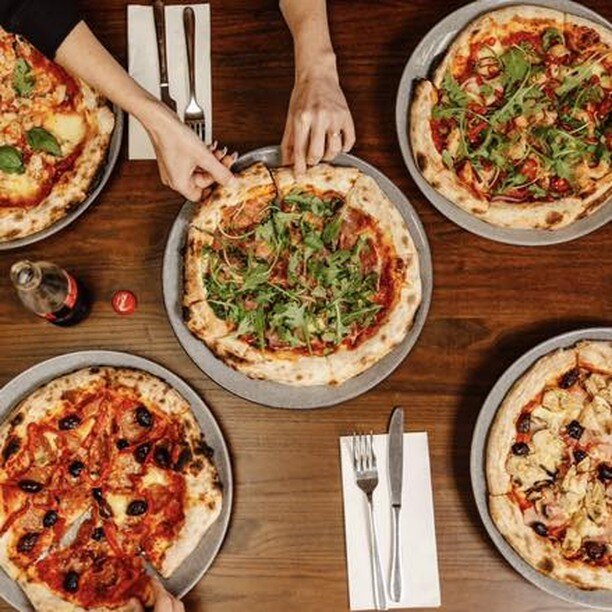 Our wood oven style pizza is a favourite at Let&rsquo;s Brunch 😋

Did you know we also have gluten free and vegan options available 🍕 

Open 7 Days 
📲 (08) 8221 6828 to book. 
💻 www.letsbrunch.com.au for our menu.
📍 45 Grenfell Street, Adelaide 