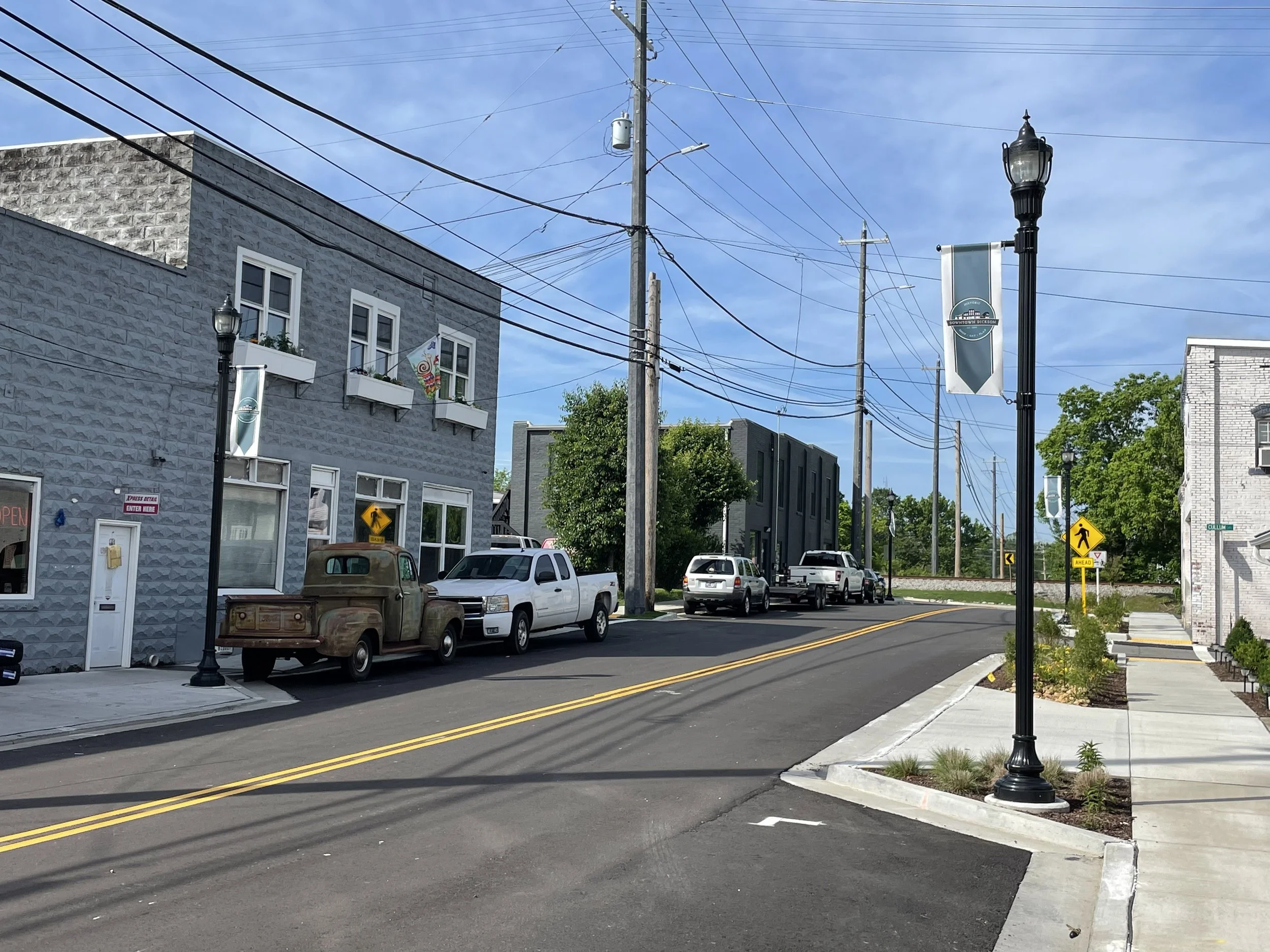 Street Lighting and Signage in Dickson
