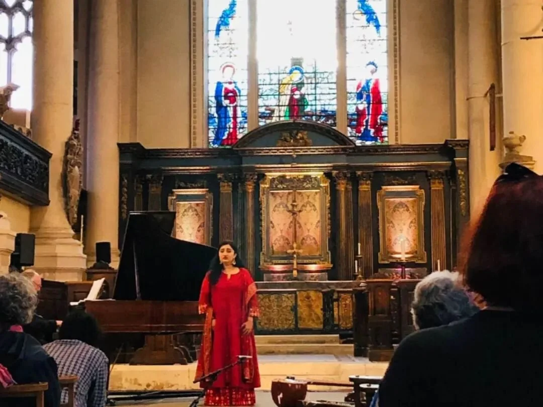 🎶 Raagaria 🎶 - I had a wonderful opportunity to perform with Patricia Rozario, Baluji Srivastav, Oscar Castellino, Ilyas Khan and Mark Troop last week. Such a great experience to sing pieces from an Urdu opera along with other contemporary works by