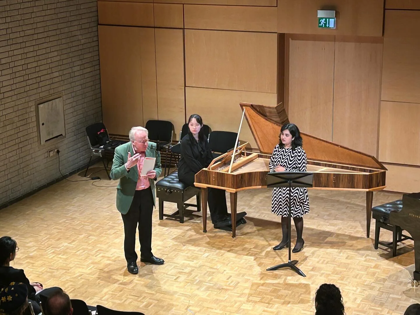 The Stories Behind the Songs: The Schumanns.

From last night's Jos&eacute; and Rafton Smallwood Masterclass series with David Owen Norris exploring Robert Schumann's Frauenliebe und Leben, accompanied by @jianing.p on the fortepiano.

.

.

.

.

.
