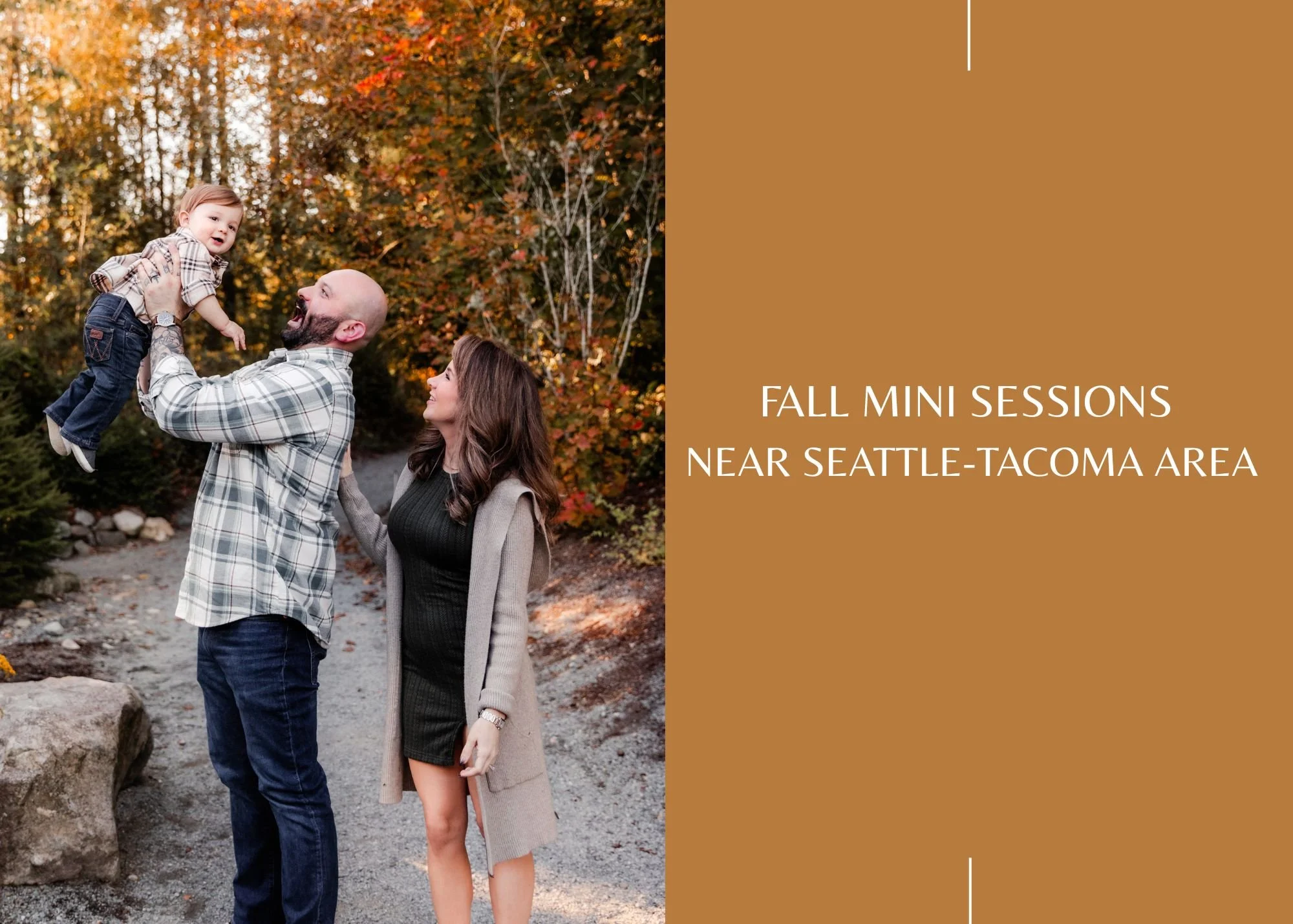 Fall Mini Sessions for Families Near Seattle & Tacoma