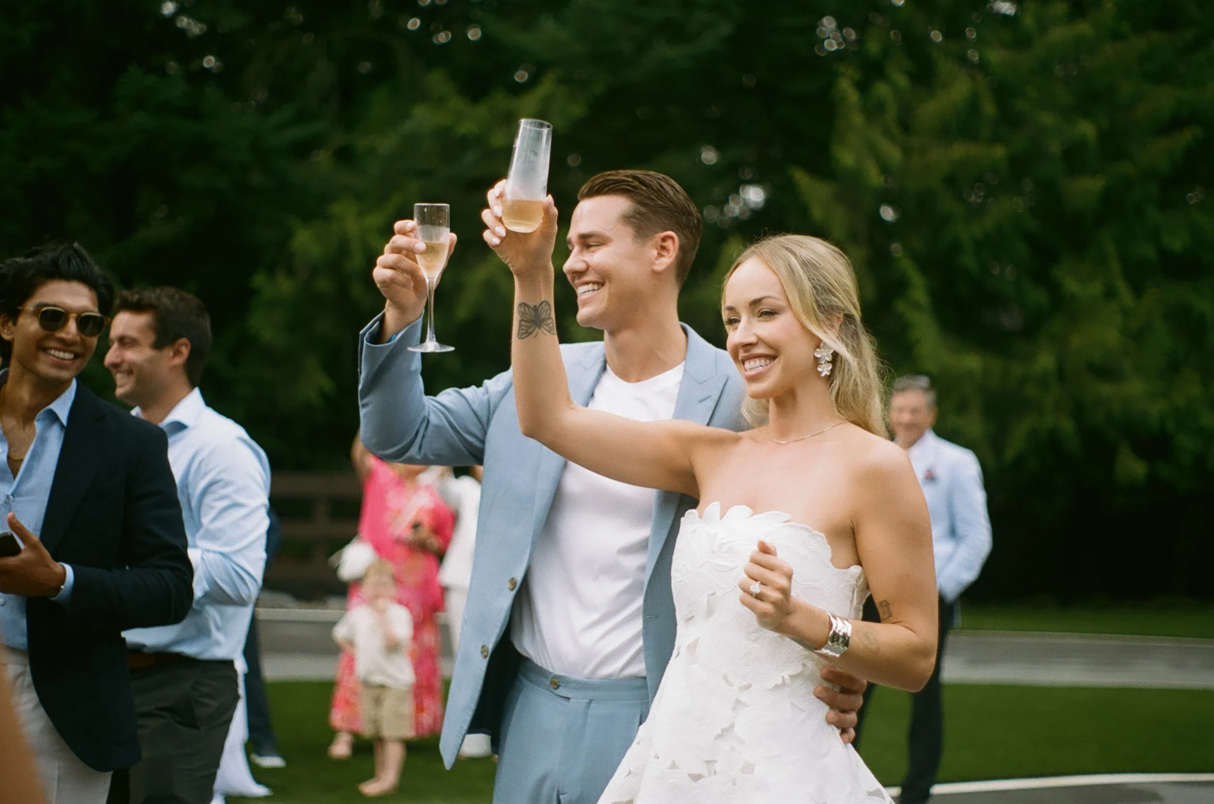 Tia + Ryan's Backyard Engagement Party