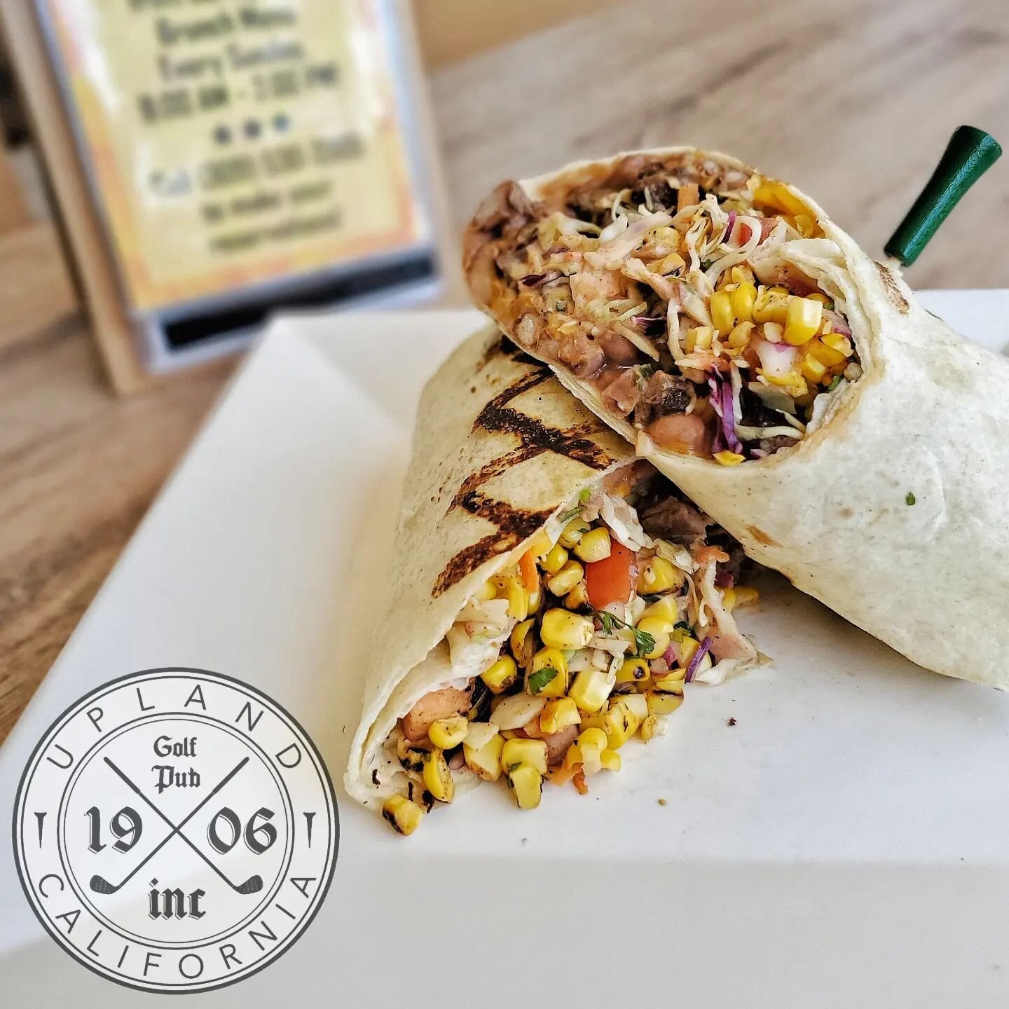 Come on in and join us for Taco Tuesday! You won't want to miss our special tonight: Grilled Tri-Tip Burrito!!
&bull;
&bull;
&bull;
Juicy chunks of grilled Tri-Tip steak with refried beans, cabbage slaw, tomatillo crema, and a fire roasted corn salsa