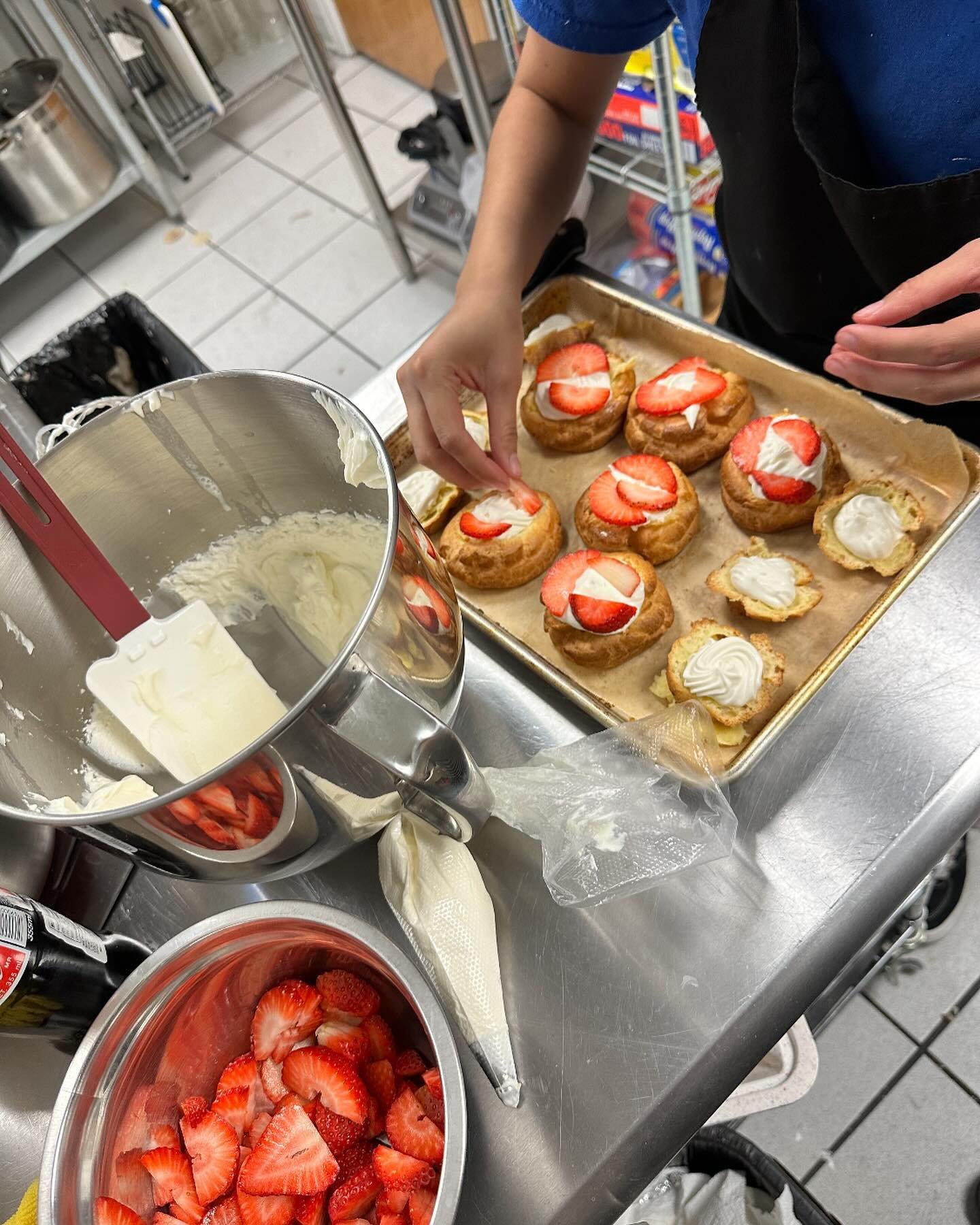 Tomorrow, 04/18, open 11:00 - 2:00 only for coffee and Audrey&rsquo;s thumb print cookies and yes fresh homemade cream puffs. Preparing for evening event - screening of local film maker Iliana Sosa&rsquo;s documentary, followed by Q &amp; A with loca