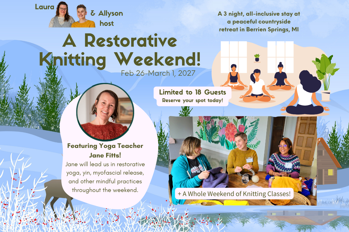 Restorative Knitting Weekend