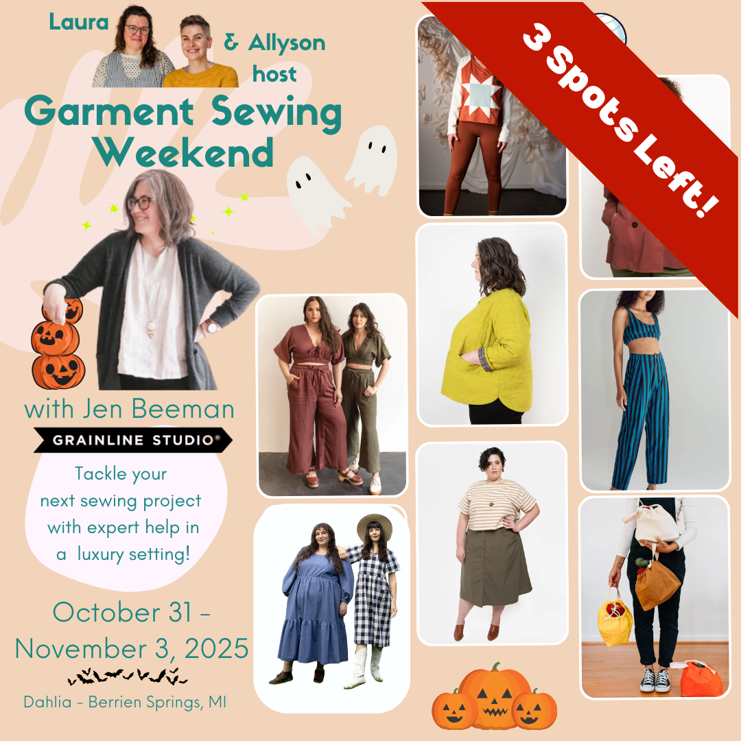 Grainline Studio Garment Sewing Weekend