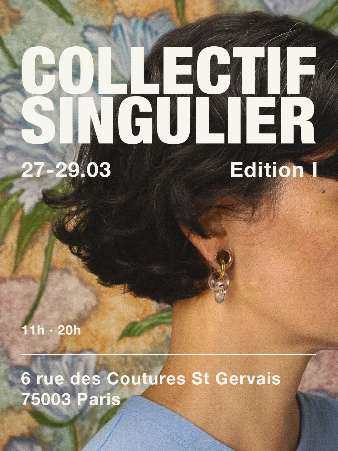 Save the date Paris 🥐 

On rejoint @collectifsingulier_curation 🕊️
Rendez-vous vendredi ~ nos Ap&eacute;ritifs iconiques seront l&agrave; pour trinquer autour d&rsquo;un verre de vin&hellip; et quelques nouveaut&eacute;s se d&eacute;voileront dans 