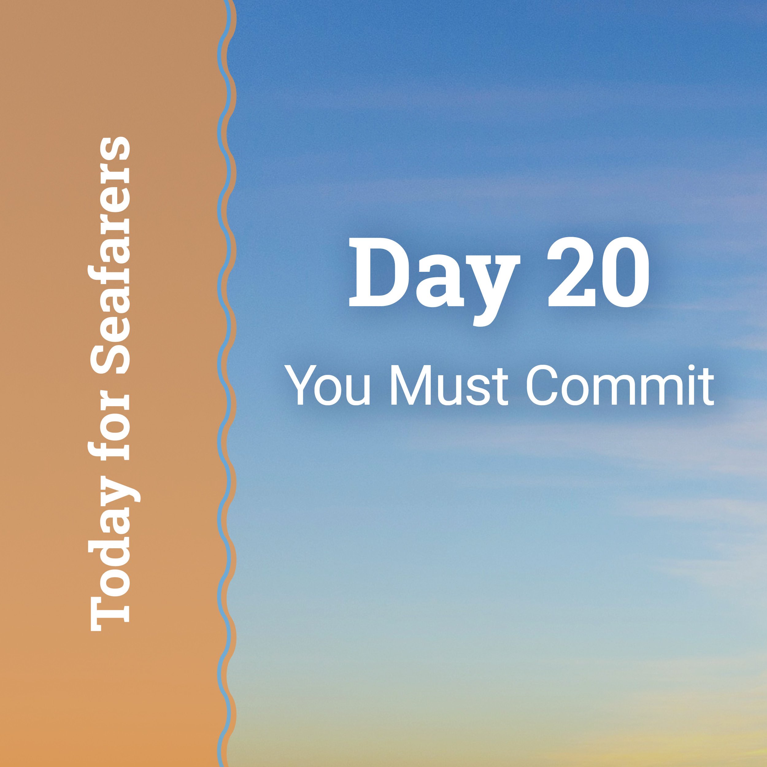 You Must Commit