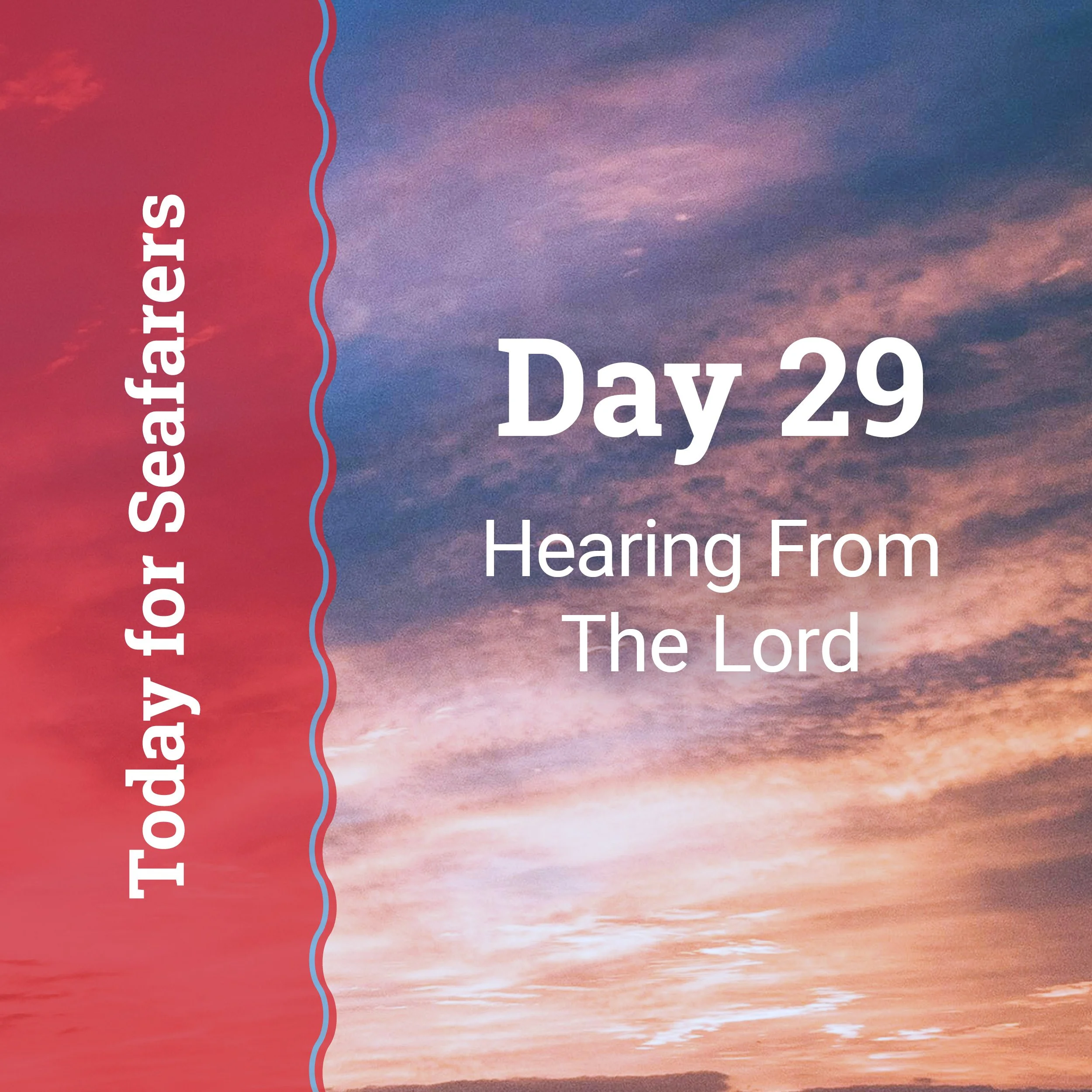 Hearing from the Lord