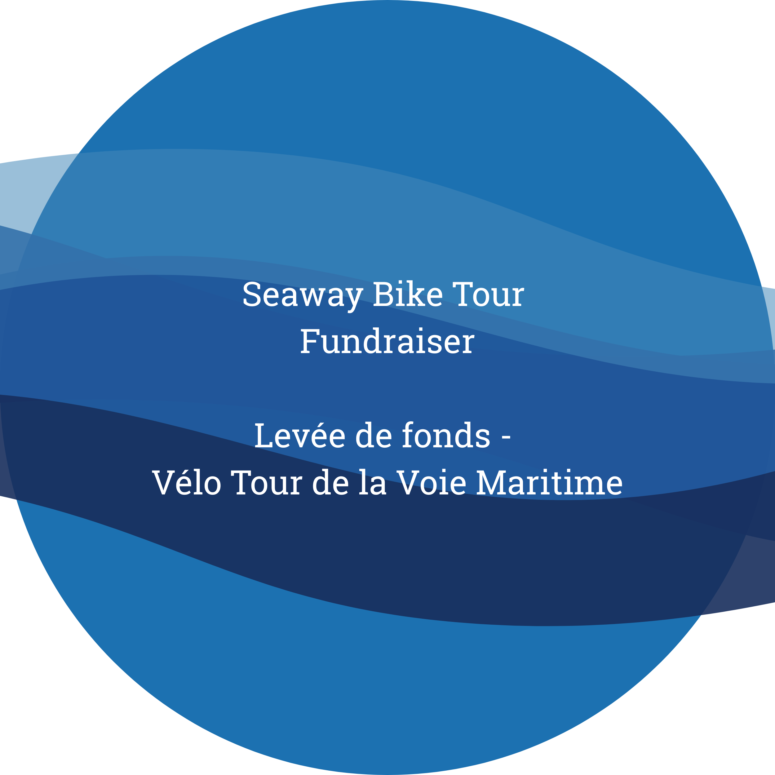 Collecte de fonds pour une randonnée à vélo sur la voie maritime