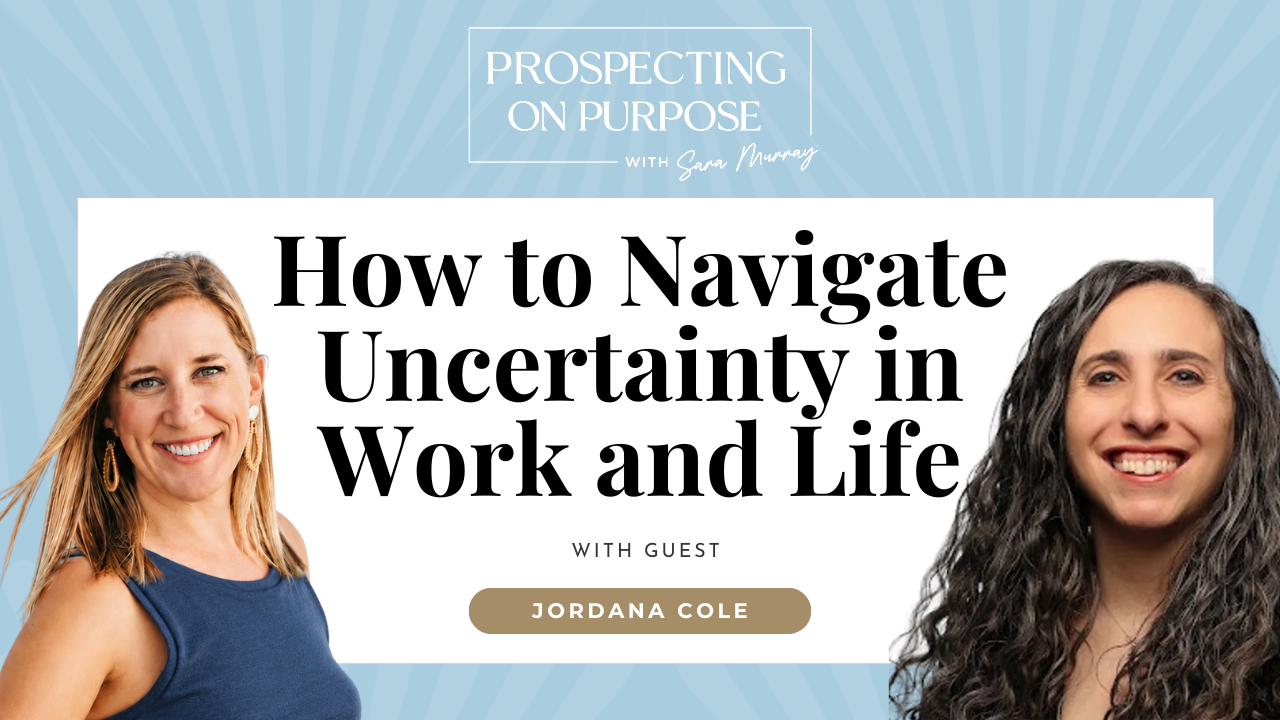 Sara Murray interviews TEDx speaker and leadership coach Jordana Cole about navigating uncertainty at work and in life.