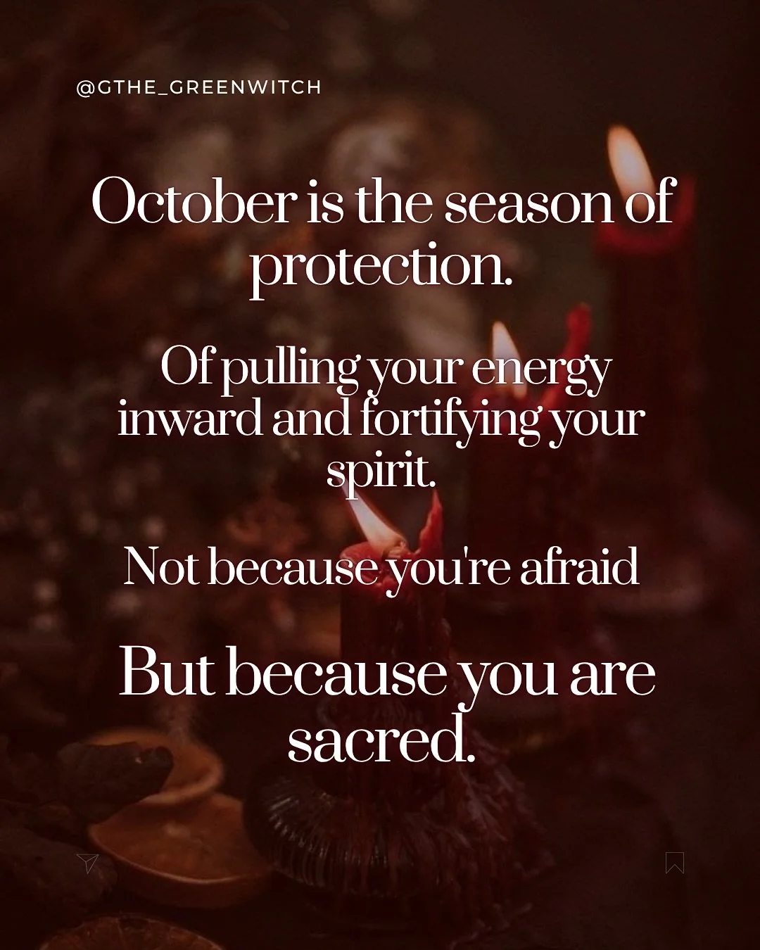 A reminder for October&hellip;

🥀You don&rsquo;t have to be accessible all the time.

🥀You don&rsquo;t have to prove your worth by overextending yourself.

🥀You don&rsquo;t have to carry what isn&rsquo;t yours.

October is here to remind you that 
