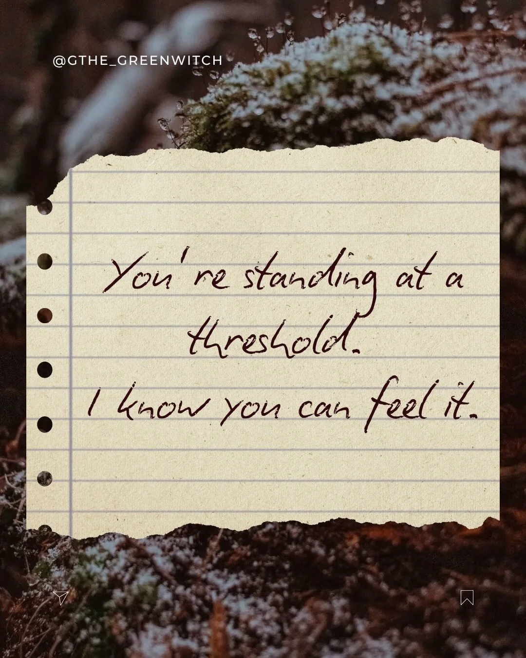 You are not at the mercy of this season.

You are standing at a threshold.

And thresholds are where we decide who we&rsquo;re becoming.

Imbolc marks the return of the light &mdash;
but the real shift happens when you choose to meet it.

What stays?