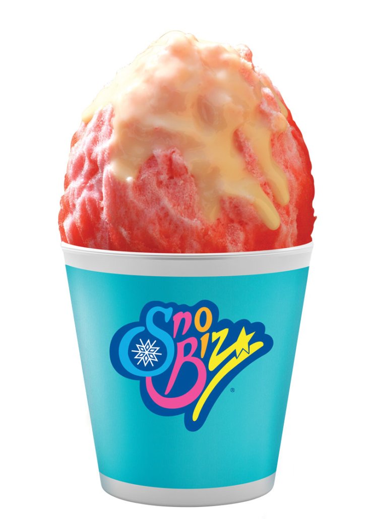 Add a sweet twist to your favorite flavor by adding a creme topping any size snow cone.
