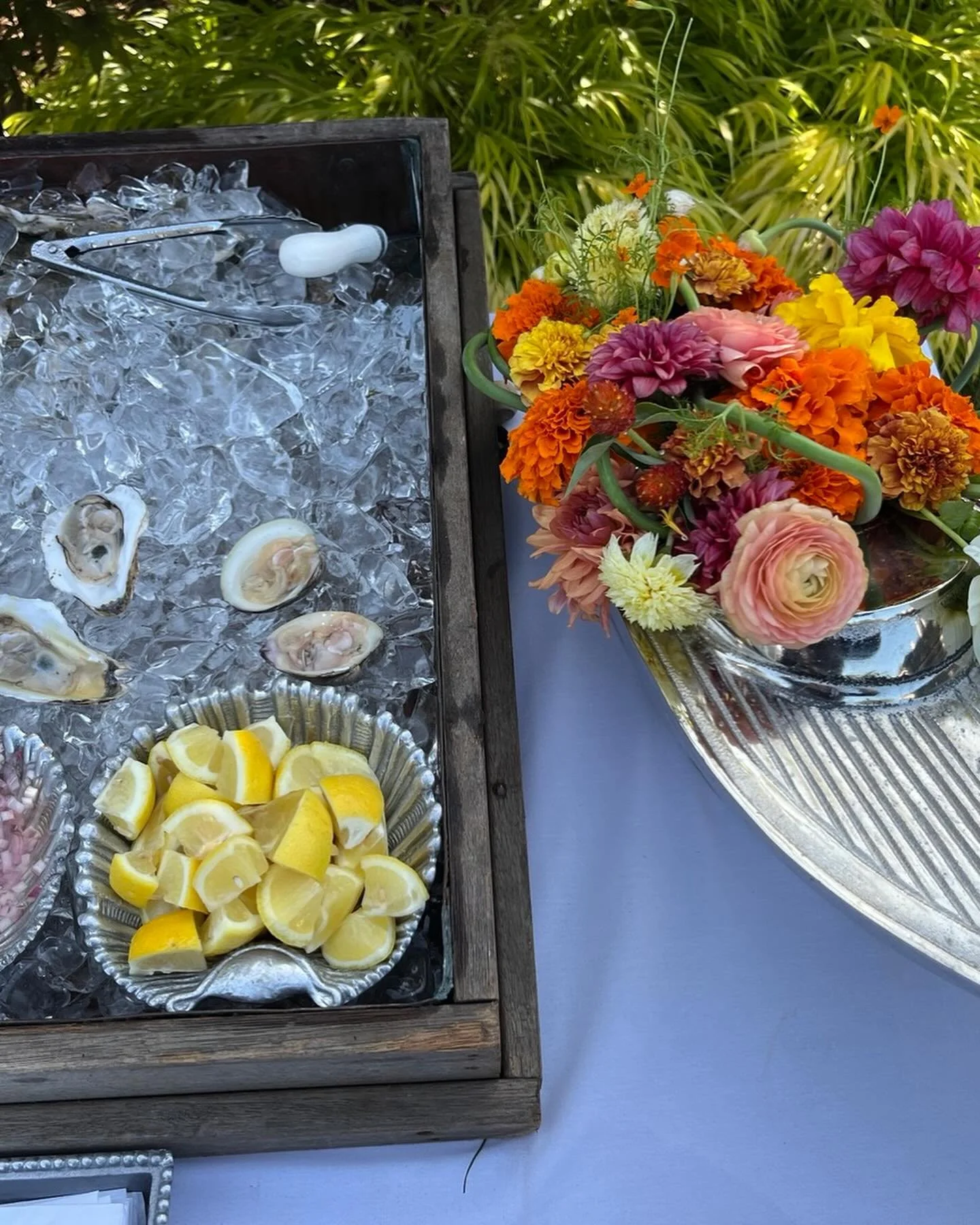 September wedding season on a balmy full moon night