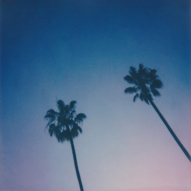 #NorCal #sunset captured with a #Polaroid Sun600 camera and #ImpossibleProject film.