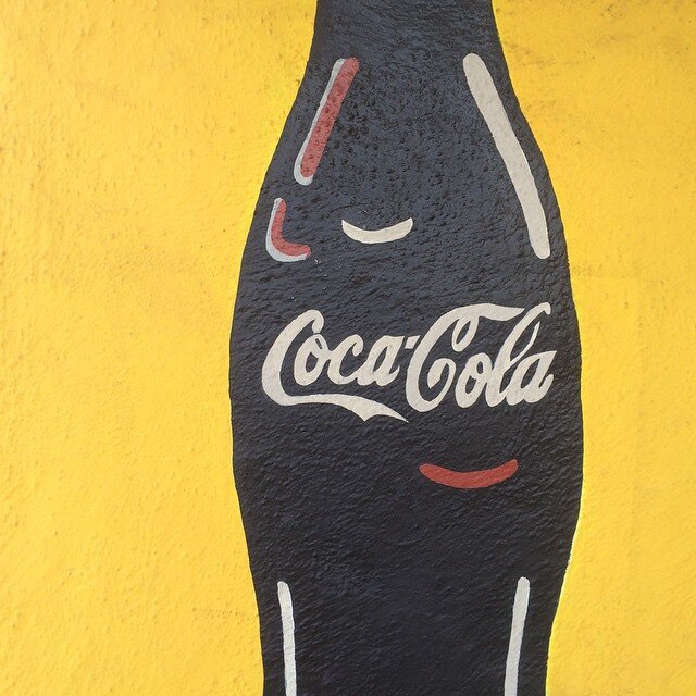 #PointRichmond #handpaintedsign #NorCal #CocaCola