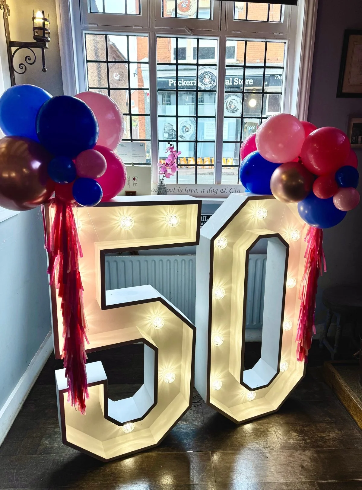 Light up numbers Herts