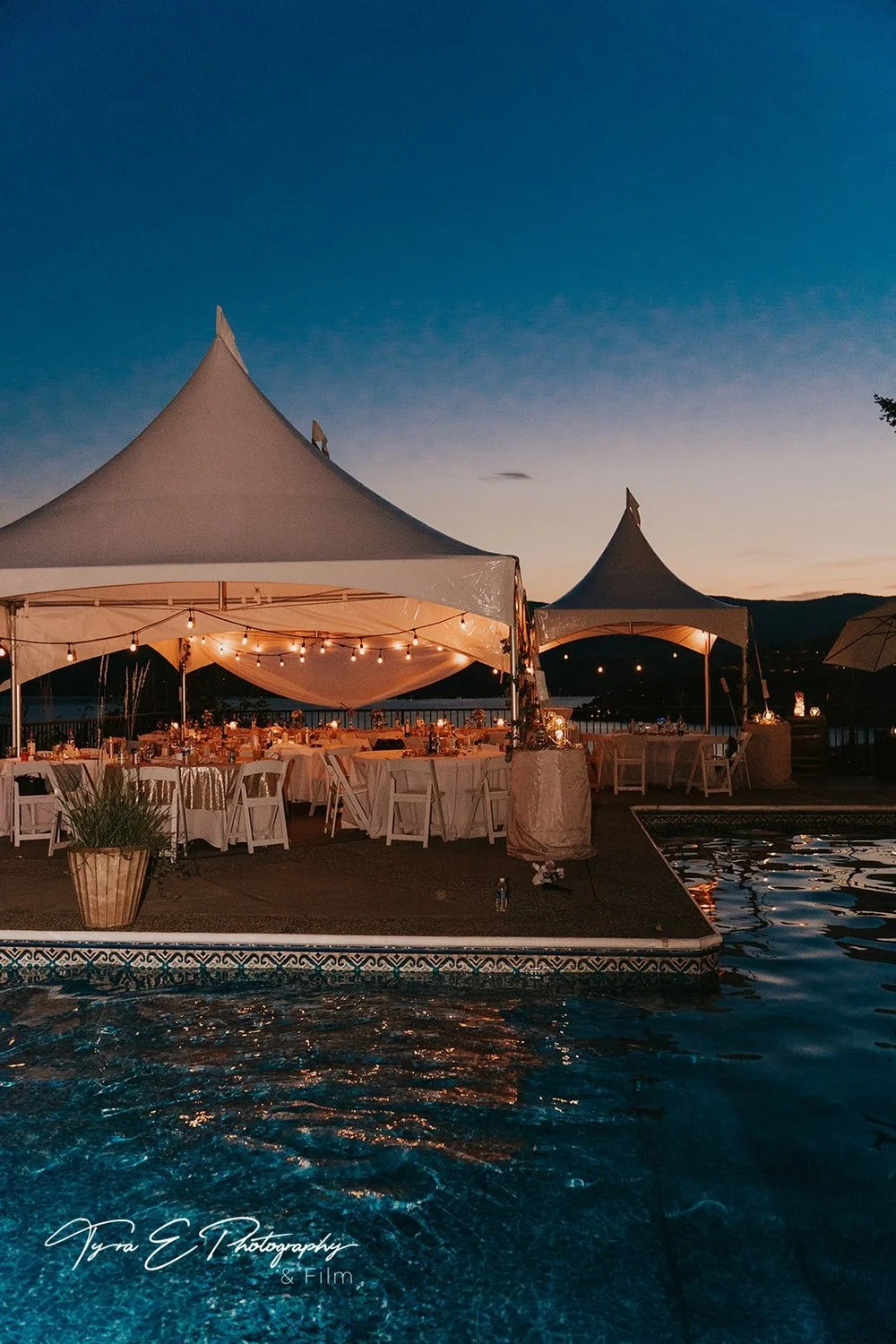 Poolside Reception