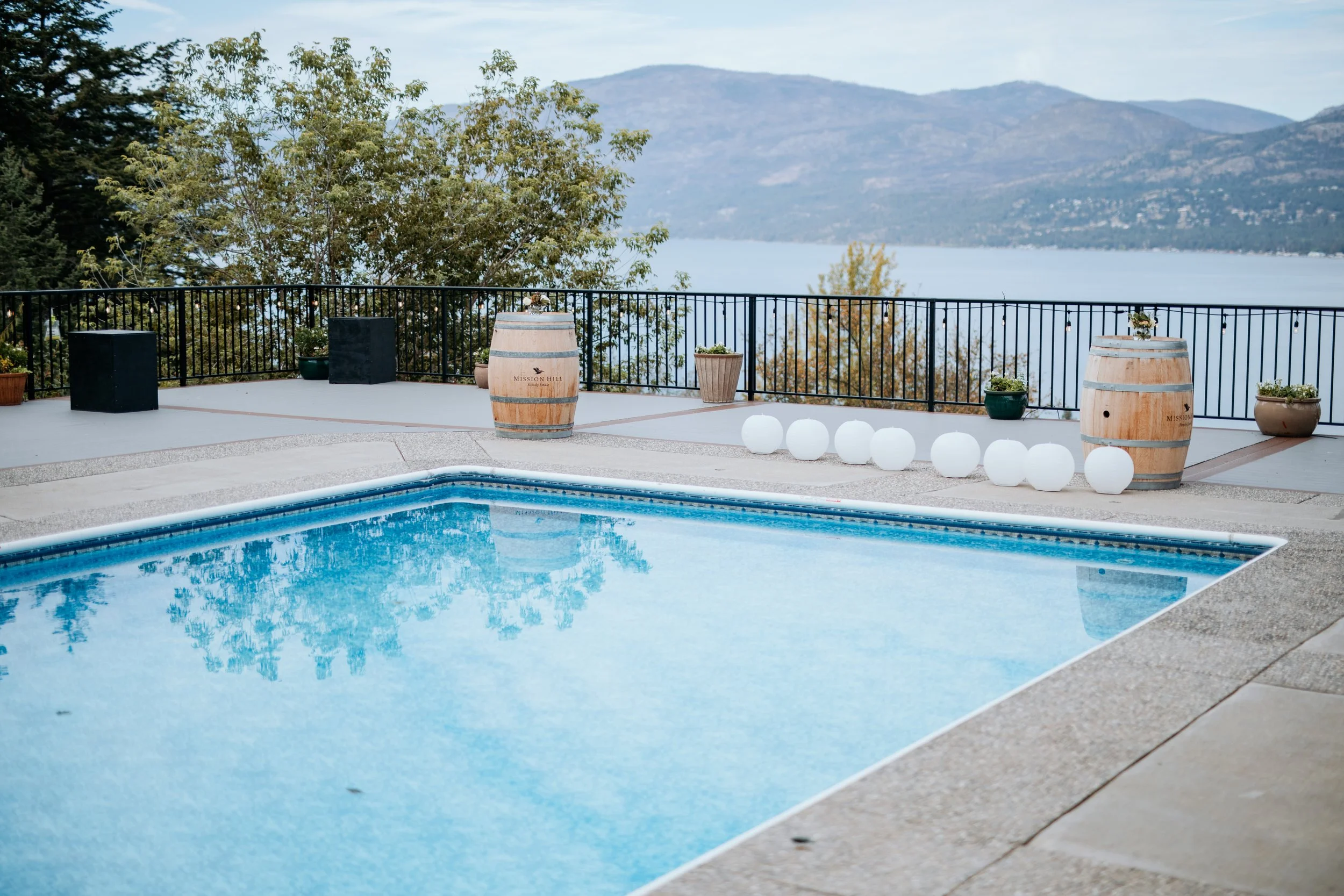 Pool with a View