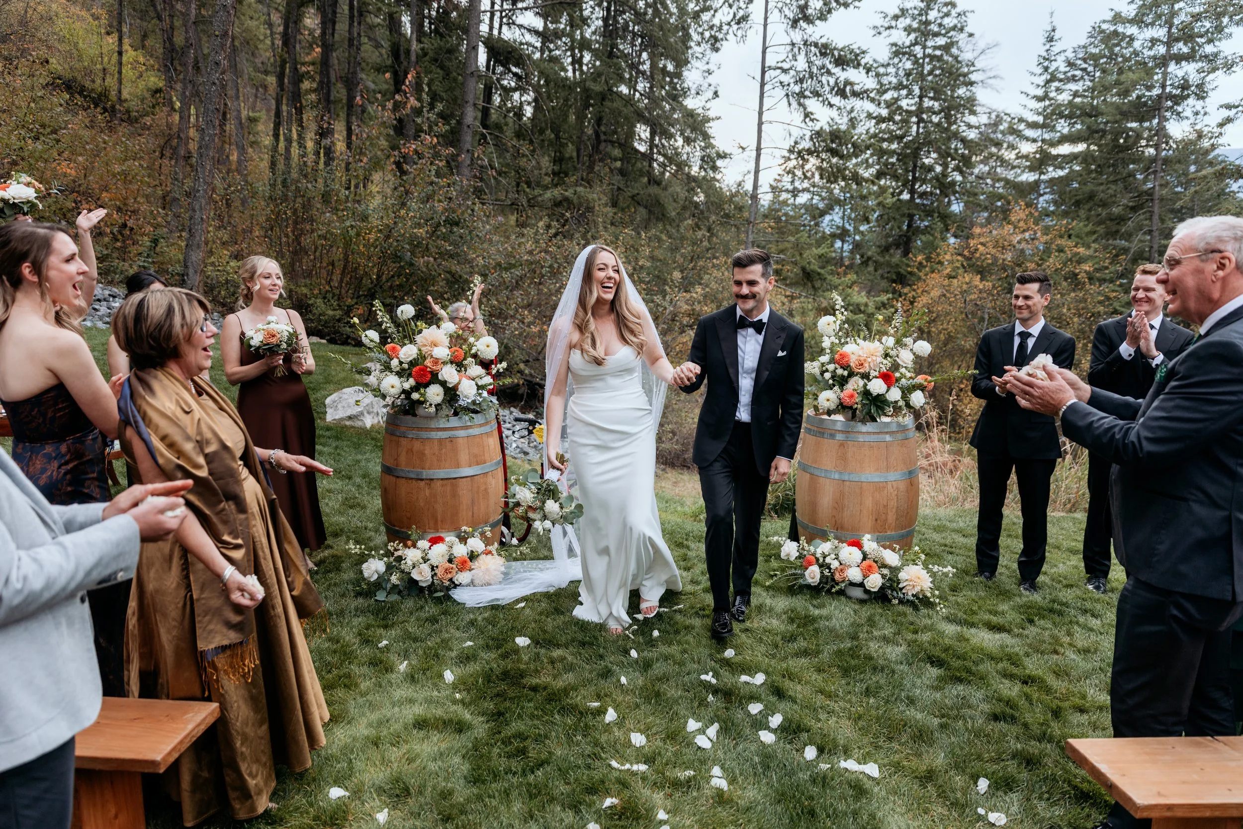 Ceremony - Forest Backdrop