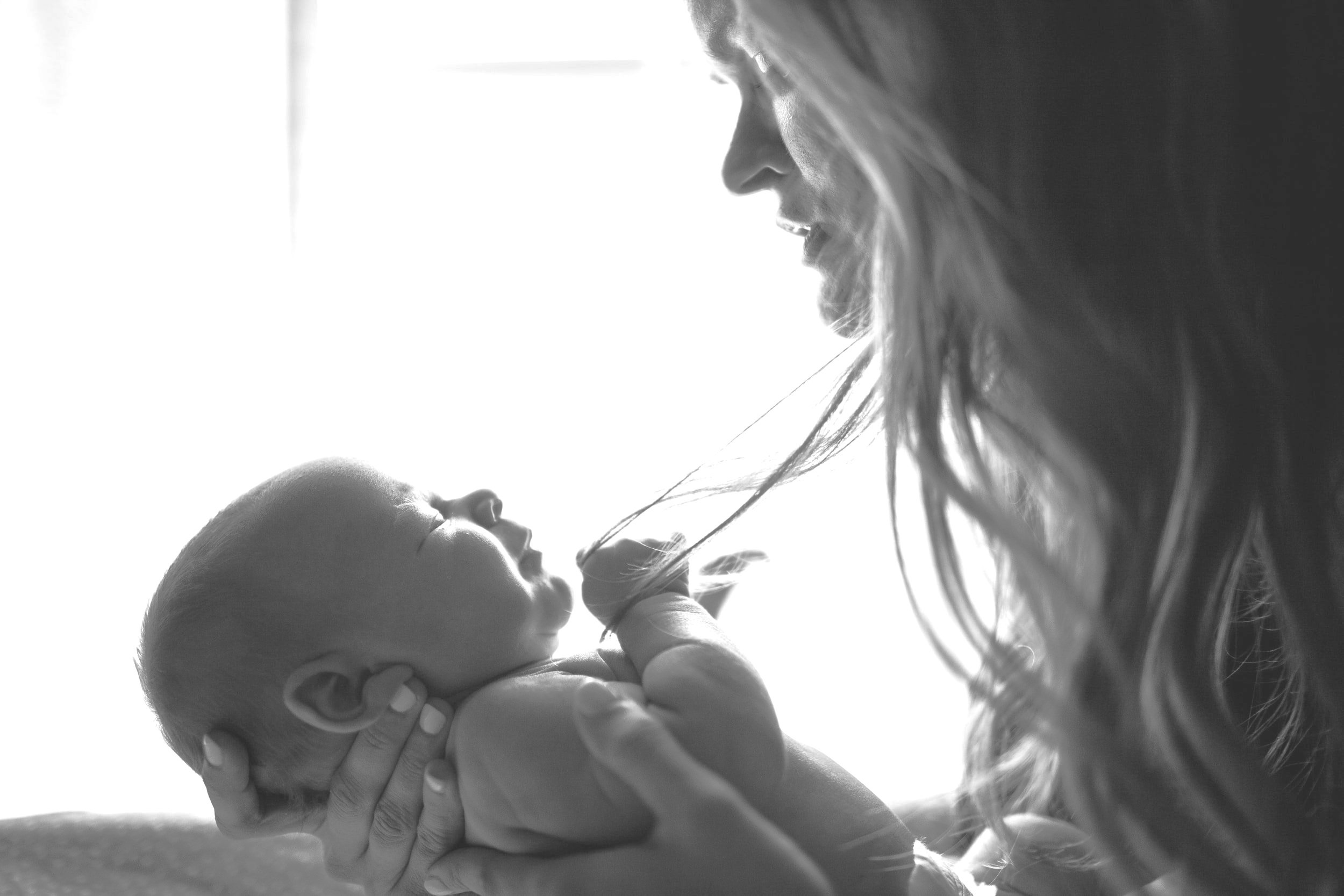 Southern California night nurse providing gentle newborn care